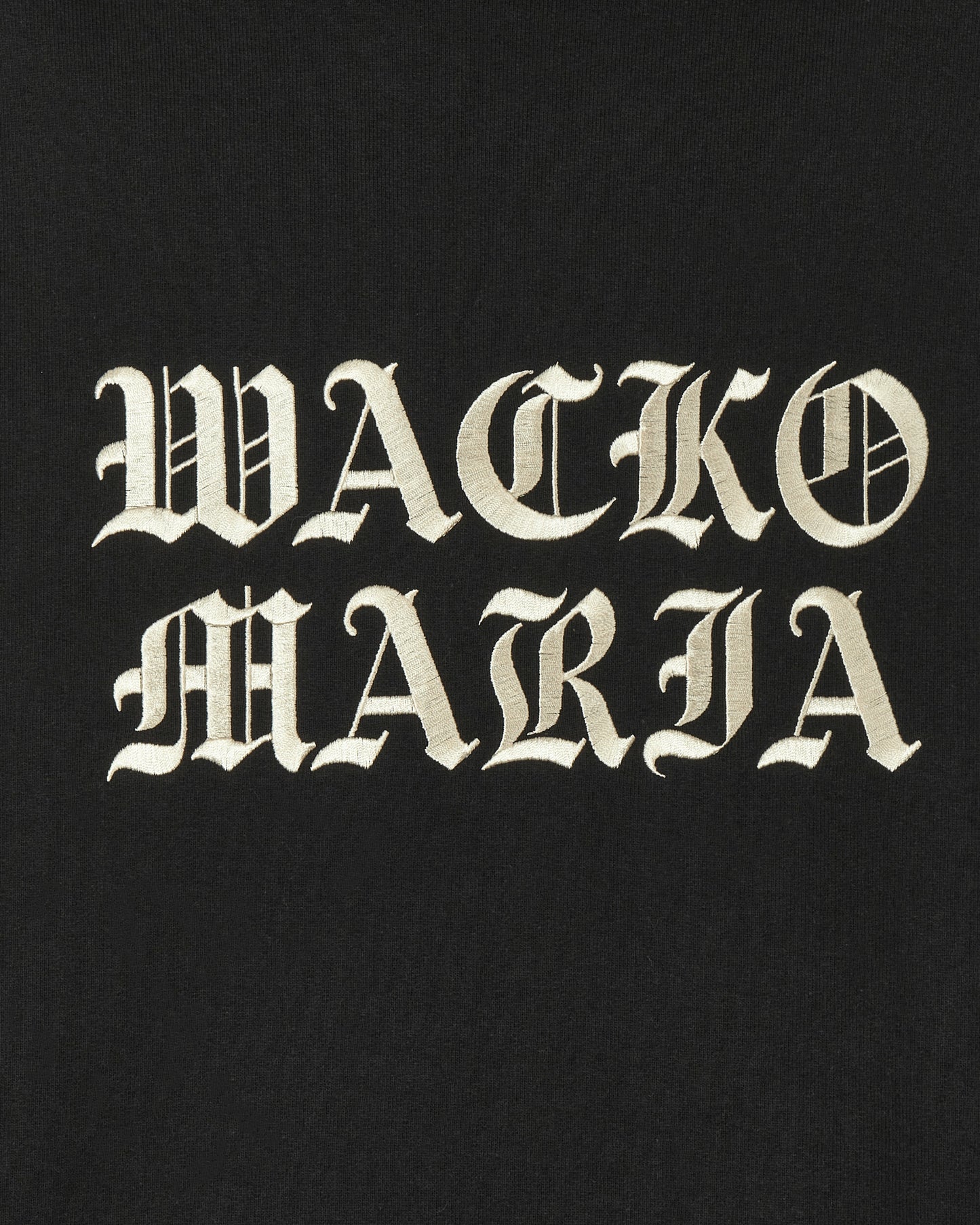 WACKO MARIA Heavy Weight Crew Neck Sweat Shirt ( Type-2 ) Black Sweatshirts Crewneck 23FW-WMC-SS05 BLACK