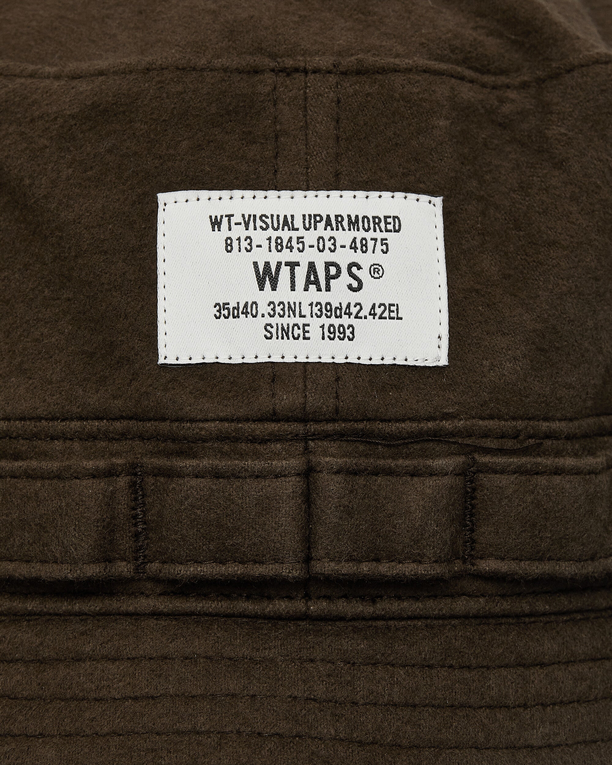 WTAPS Hat 20 Brown Hats Bucket 242HCDT-HT20 001