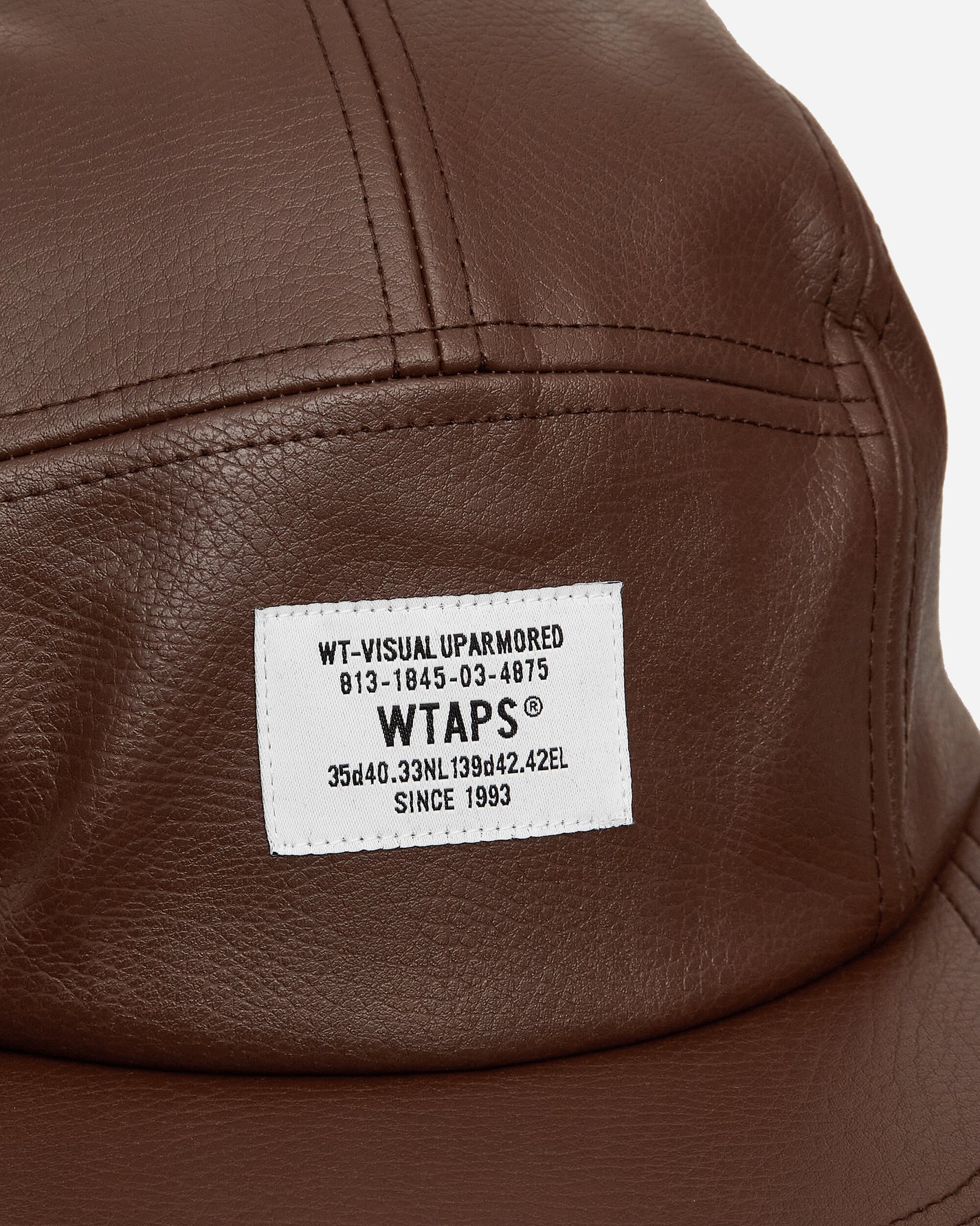 WTAPS Hat 15 Brown Hats Caps 242HCDT-HT15 002