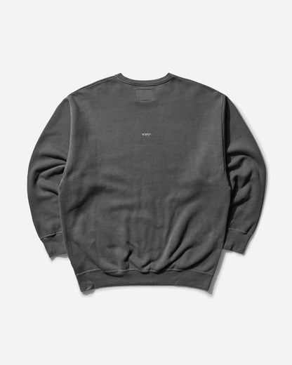 WTAPS Cut & Sewn 16 Black Sweatshirts Crewneck 242ATDT-CSM16 001