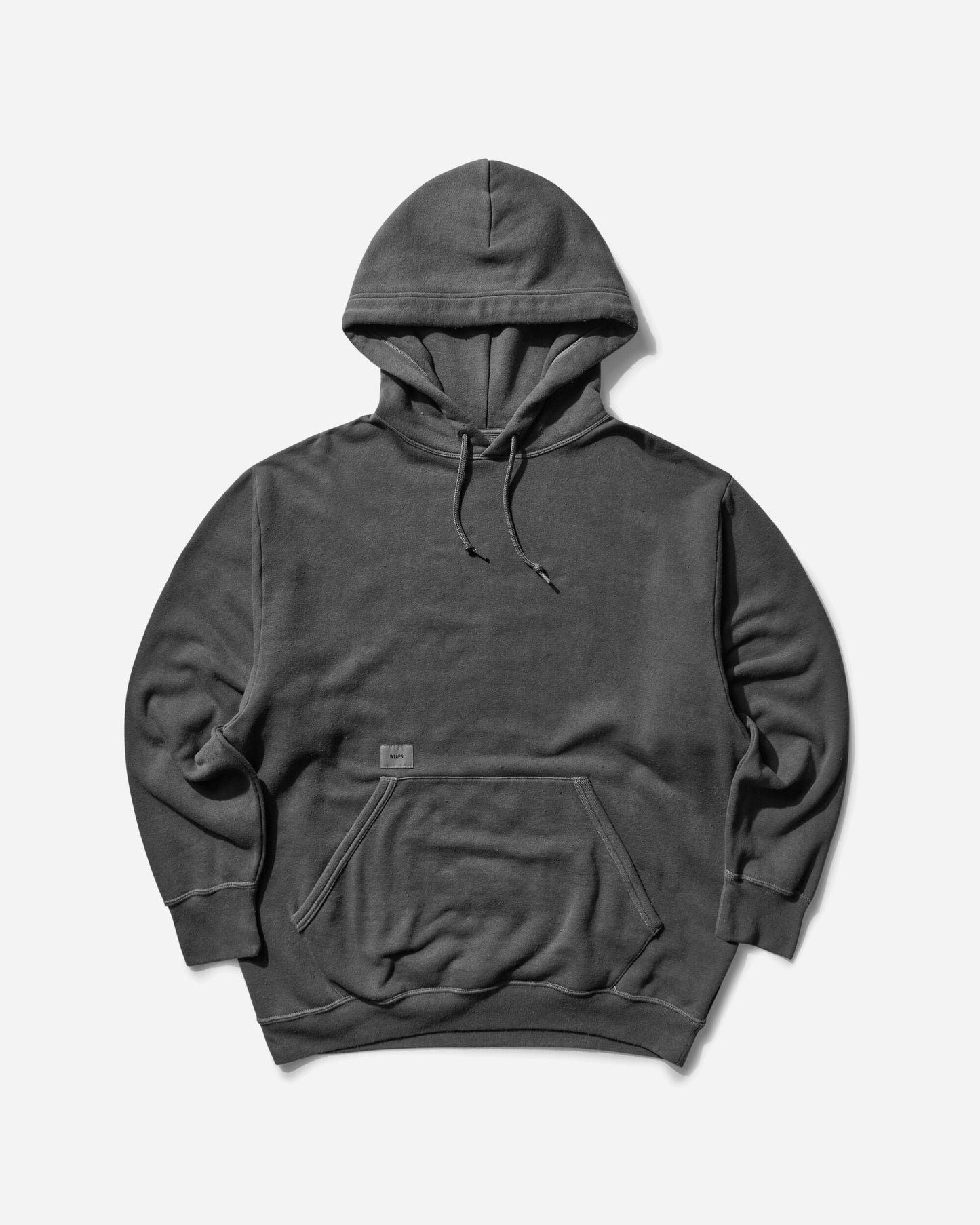 WTAPS Cut & Sewn 17 Black Sweatshirts Hoodies 242ATDT-CSM17 001