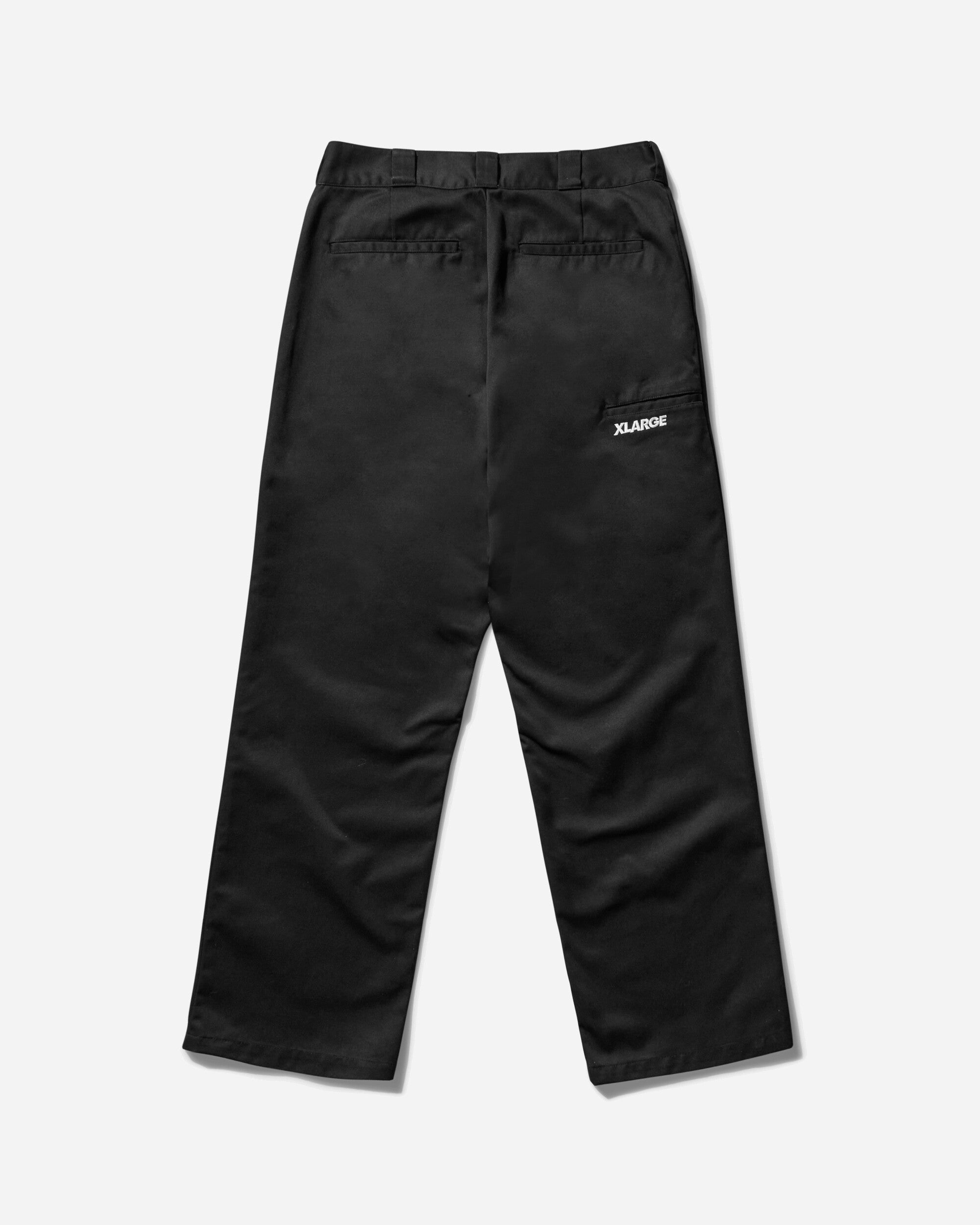 XLARGE Embroidered Work Pants Black Pants Trousers 201251031004S 10