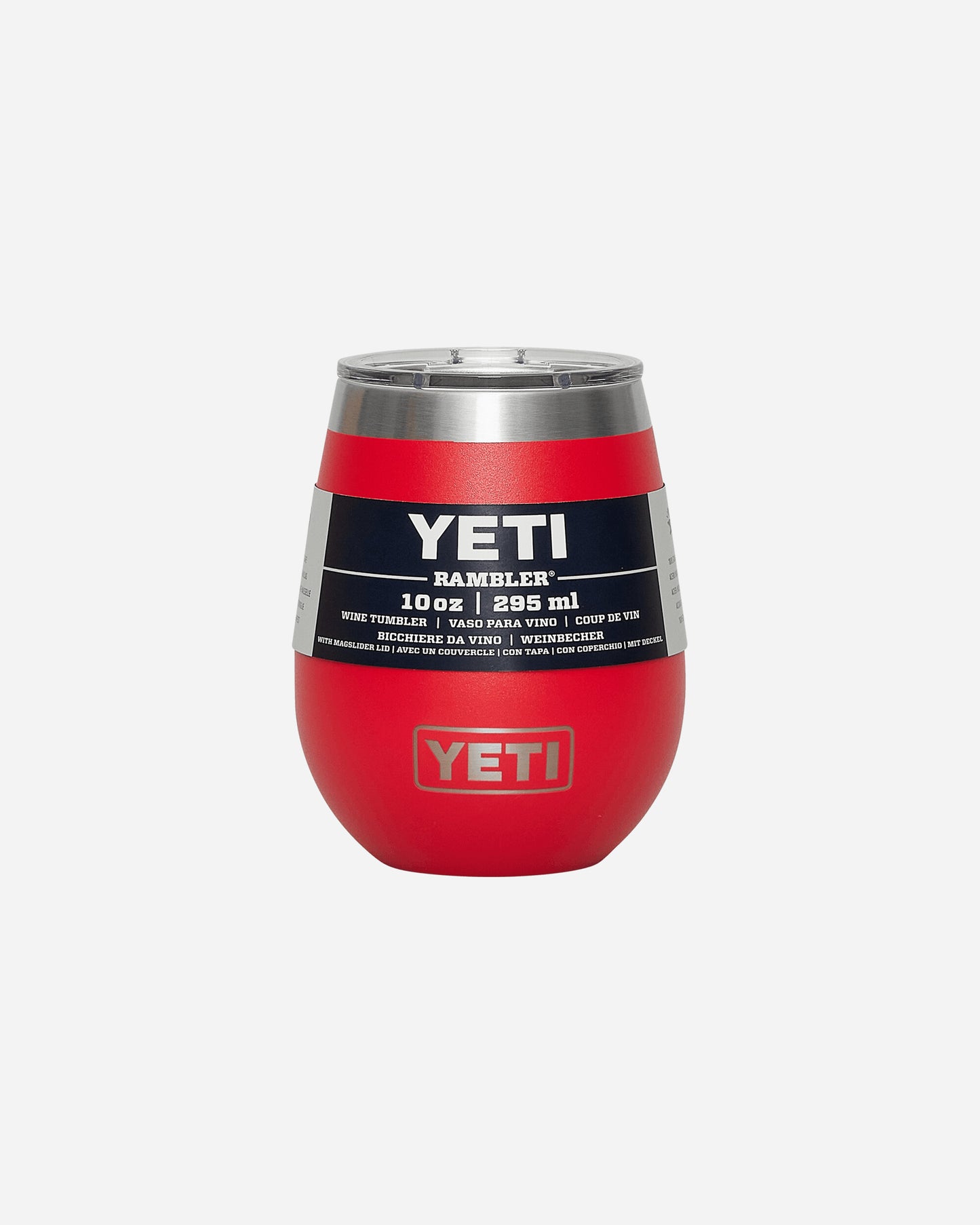 YETI Rambler 10 Oz Wine Tumbler Rescue Red Equipment Bottles and Bowls 0303 SPR