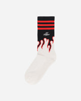 adidas 100T Socks Cream White/Red Underwear Socks JE0320