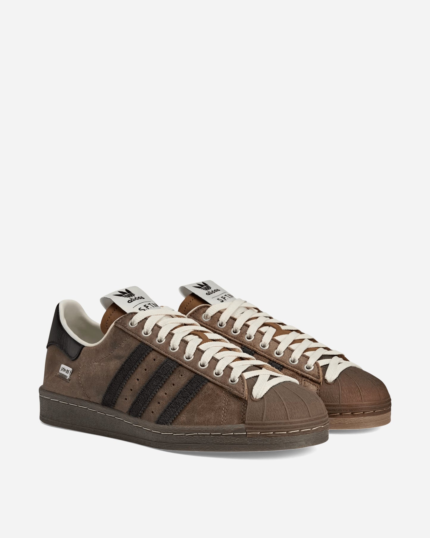 adidas Superstar 82 Sftm Core Black/Cream White Sneakers Low JR8043