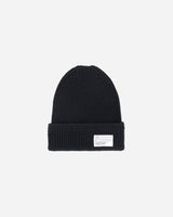 visvim Knit Beanie (Cotton) Black Hats Beanies 0125103003008 1