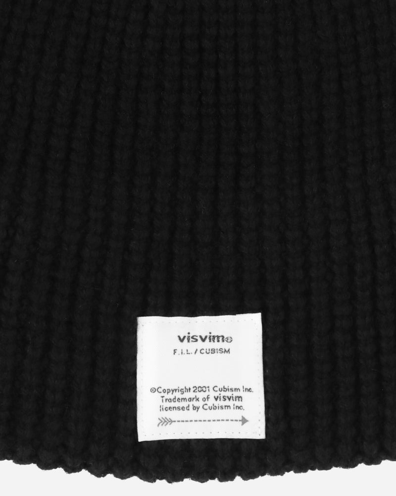 visvim Knit Beanie (W/WS) Black - Slam Jam® Official Store