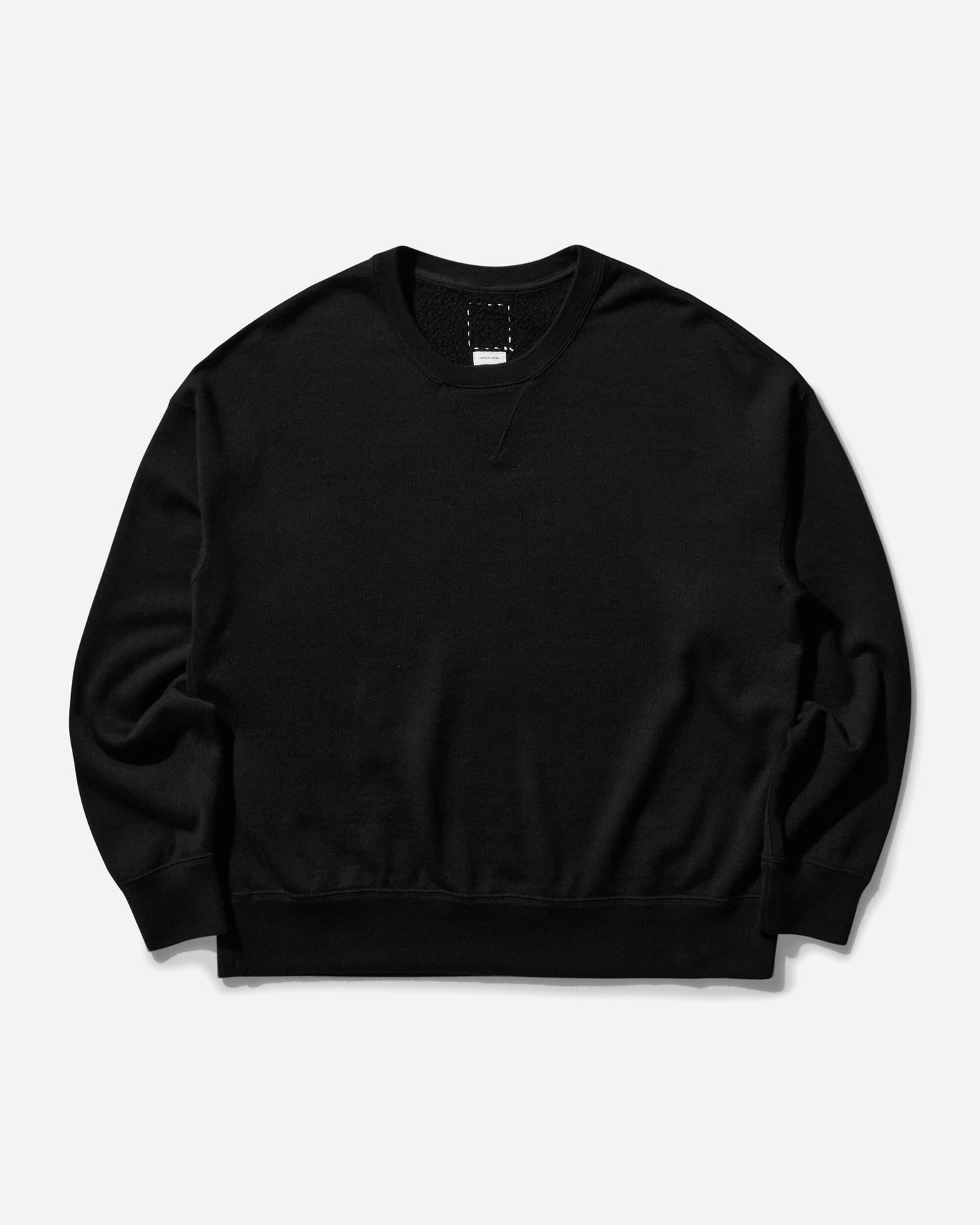 visvim Jumbo Sb Sweat L/S (Superfine) Black Sweatshirts Crewneck 0125105010009 1