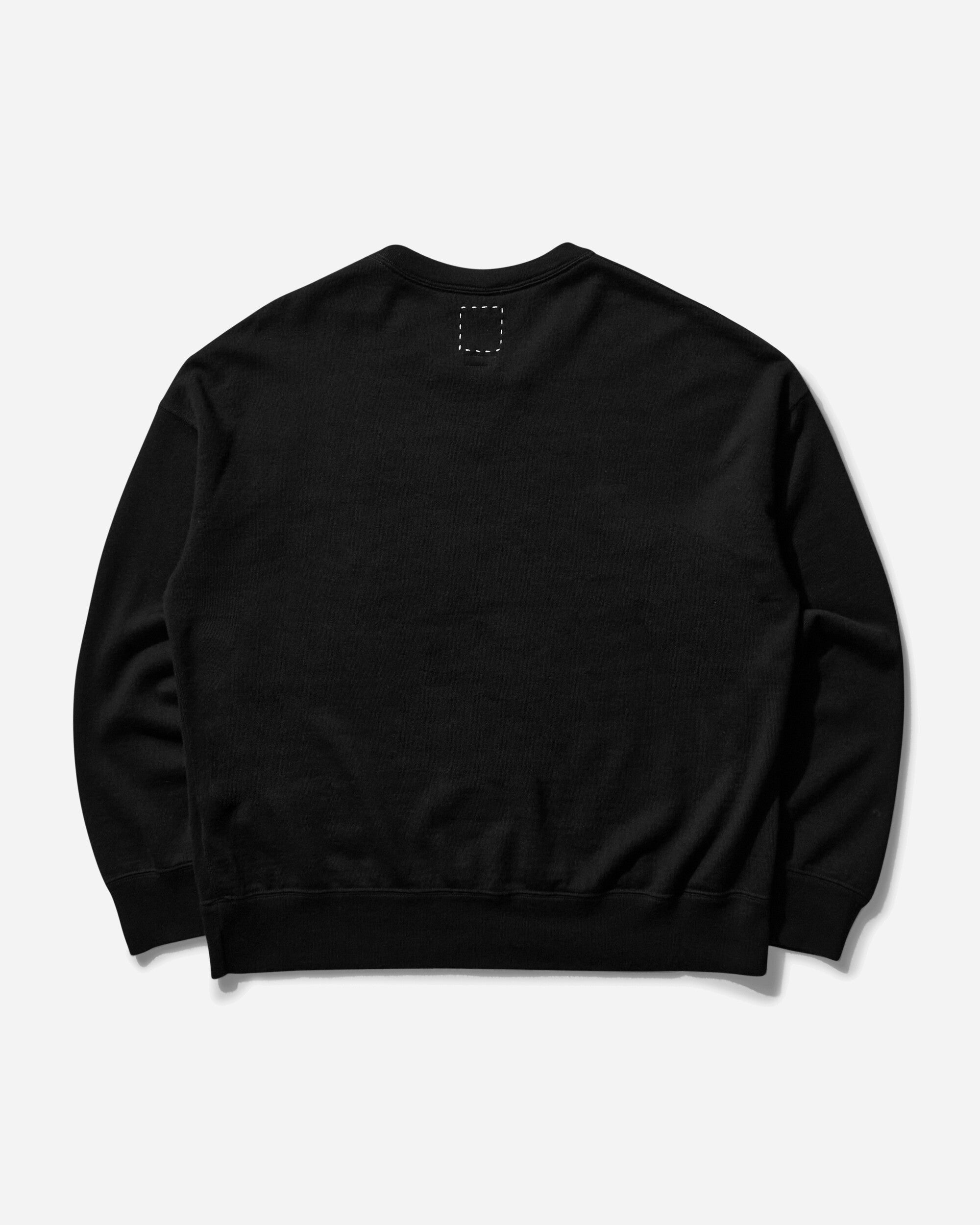 visvim Jumbo Sb Sweat L/S (Superfine) Black Sweatshirts Crewneck 0125105010009 1