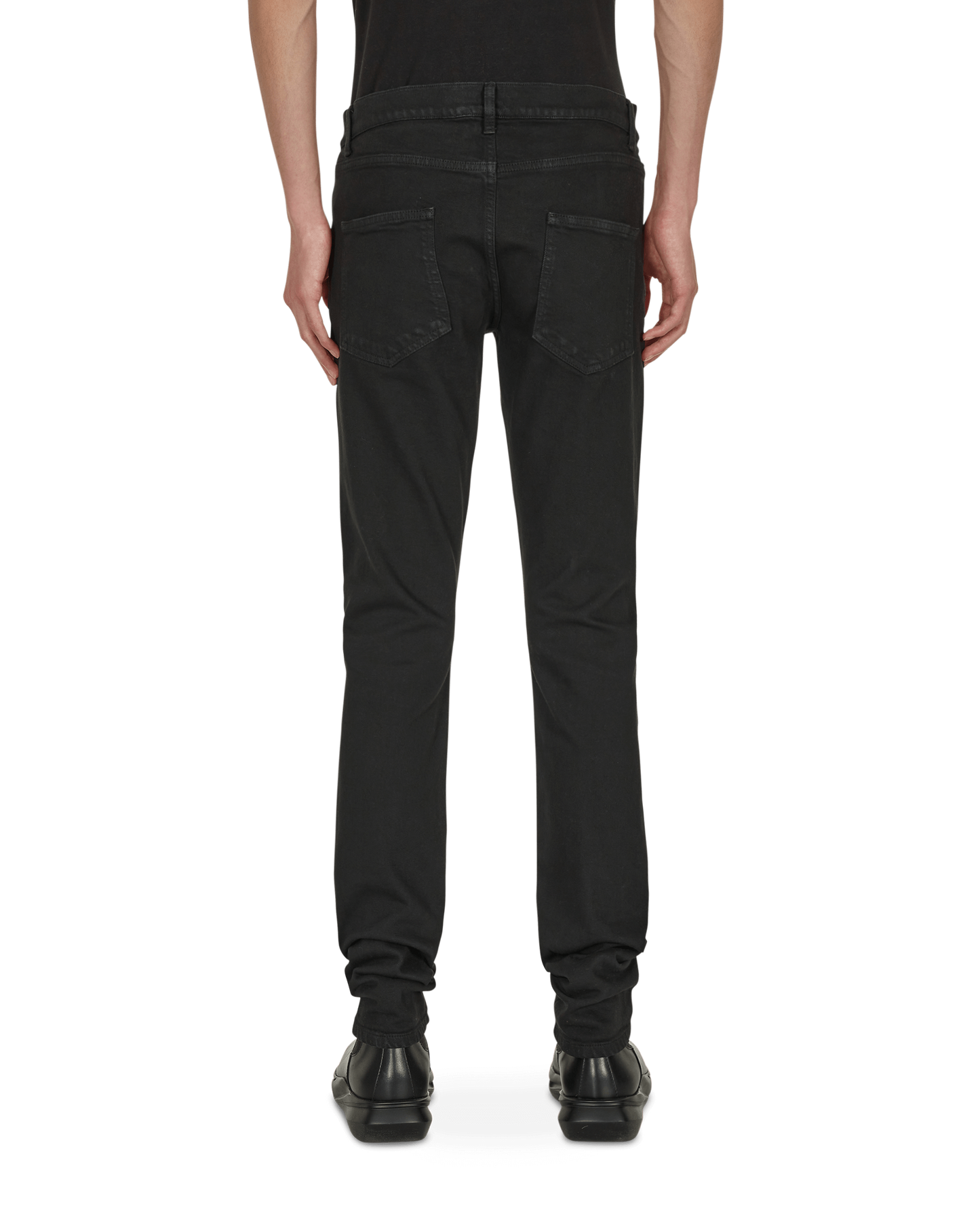 1017 Alyx 9SM 6 Pocket Skinny Black Pants Denim AAMPA0271FA01 BLK0001