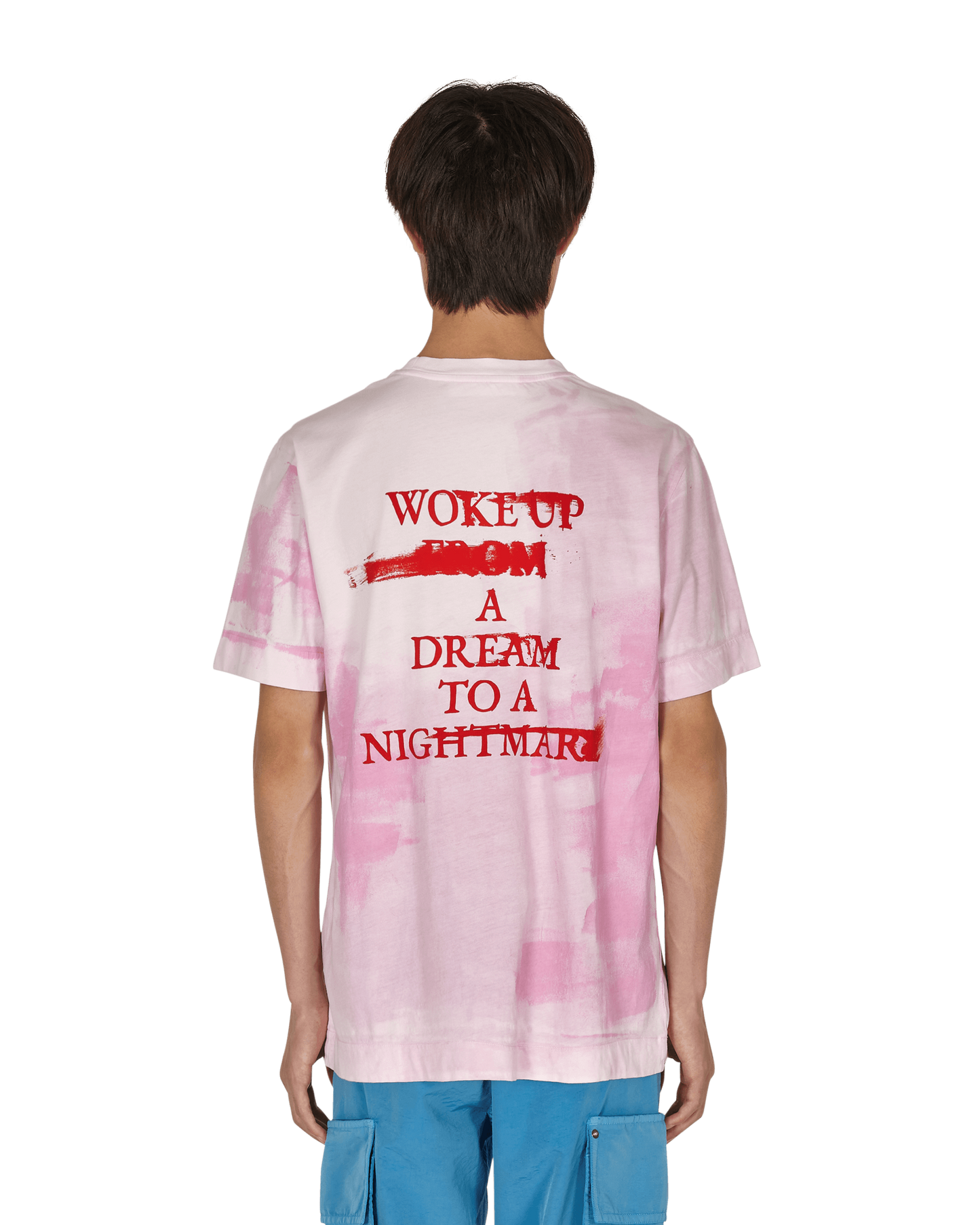 1017 Alyx 9SM Treated Nightmare Soft Pink T-Shirts Shortsleeve AAMTS0253FA01 PNK0006