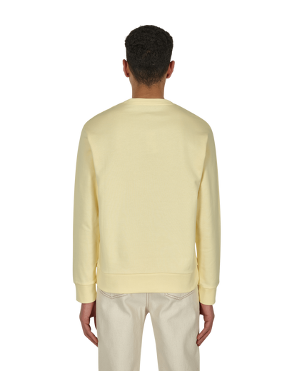 A.P.C. Sweat Steve Light Yellow Sweatshirts Crewneck COEIP-H27621 DAB