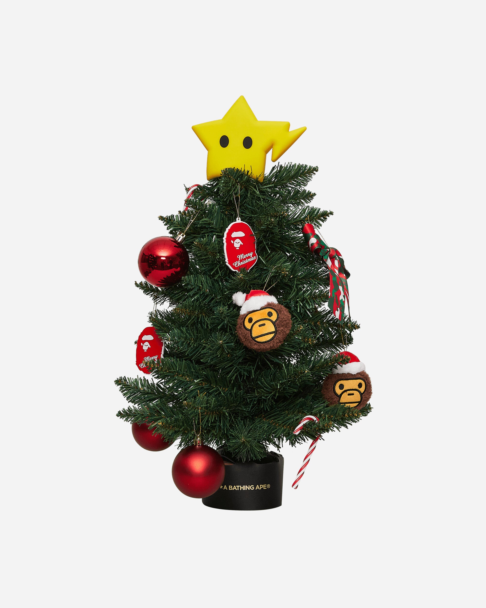 A Bathing Ape Bape Christmas Tree Set M Multicolor Homeware Design Items 001GDI701006F MULTI