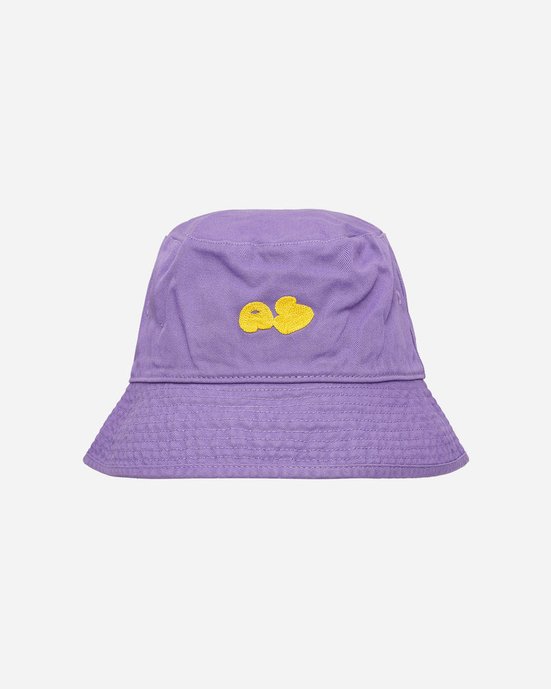 Acne Studios Brimmo Bubble Logo Bucket Hat Purple Hats Bucket C40256- ADA