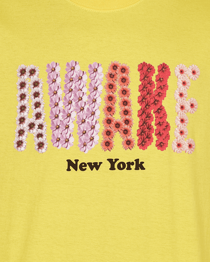 Awake NY Bloom Yellow T-Shirts Longsleeve AWK-SS21-TS002 YELLOW