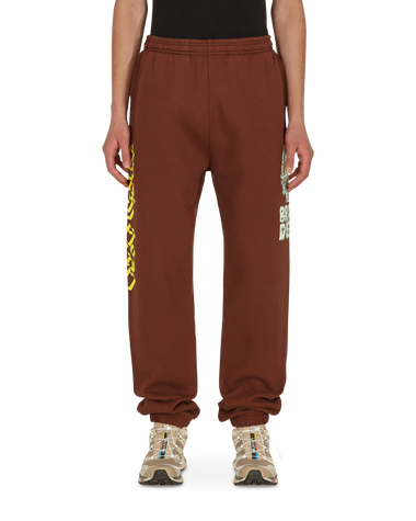 Brain Dead Stone Age Brown Pants Sweatpants BDF21B00001955 BR01