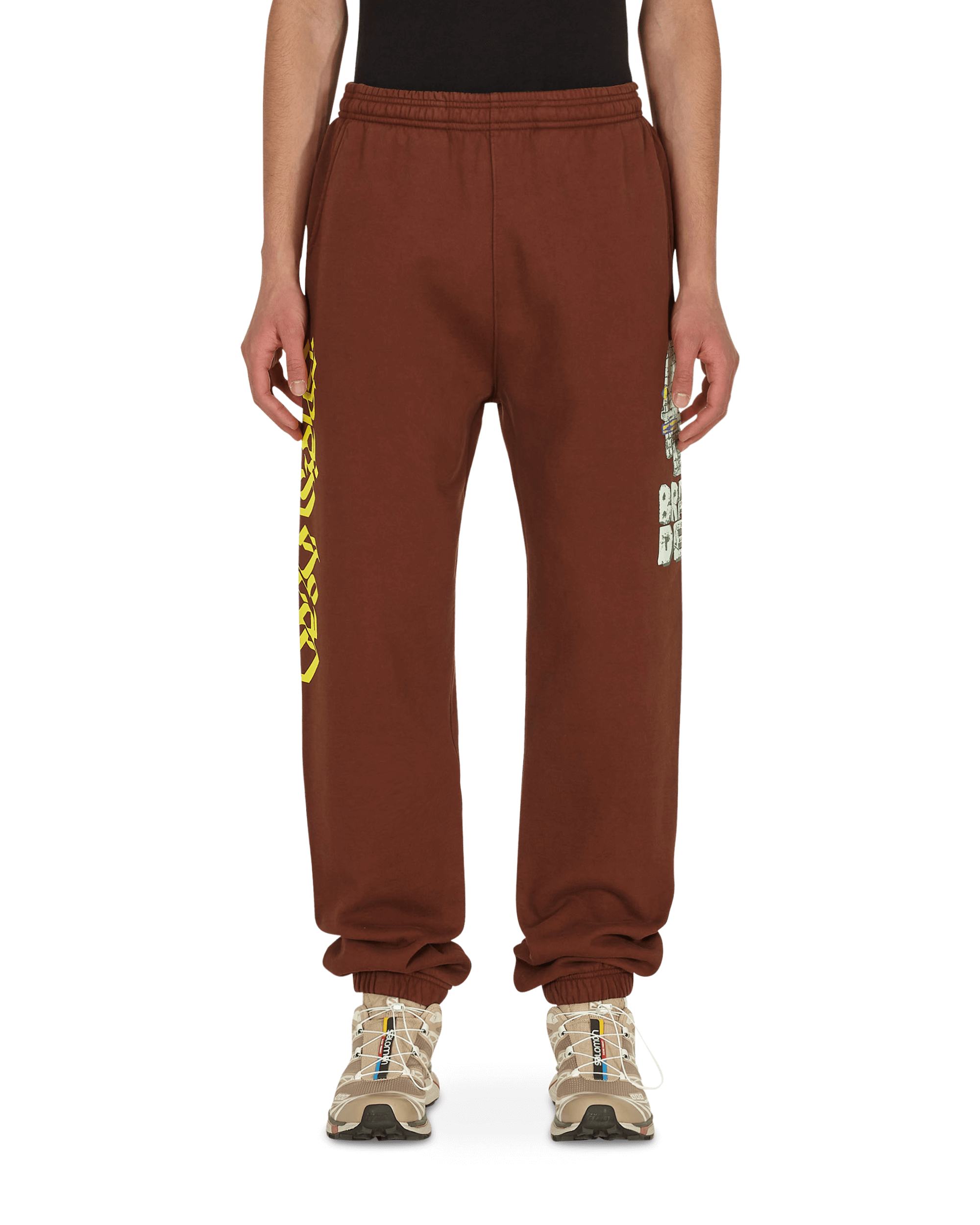 Brain Dead Stone Age Brown Pants Sweatpants BDF21B00001955 BR01