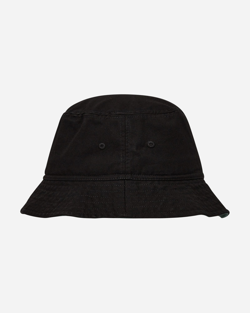 Carhartt WIP Heston Bucket Hat Black/Discovery Green Hats Bucket I032129 1OCXX