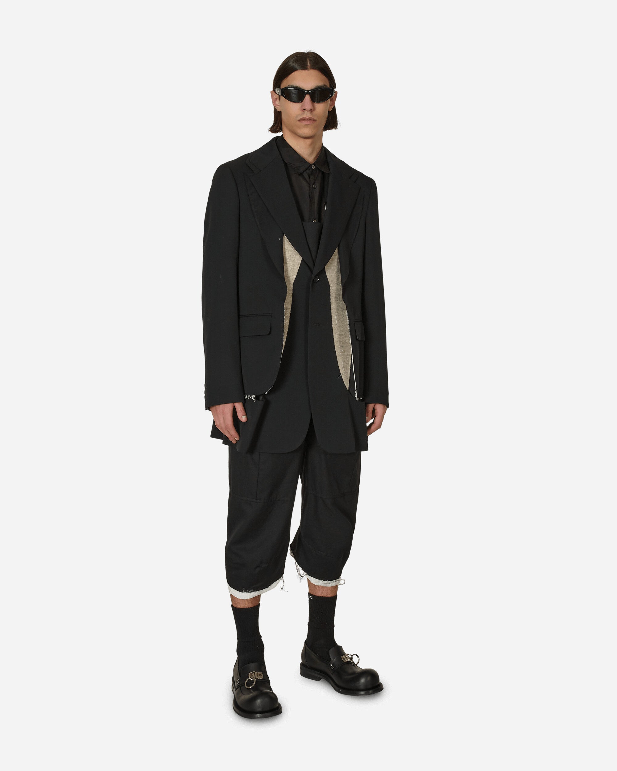 Comme Des Garçons Black Jumpsuit Black Pants Jumpsuits 1K-A003-S23 1