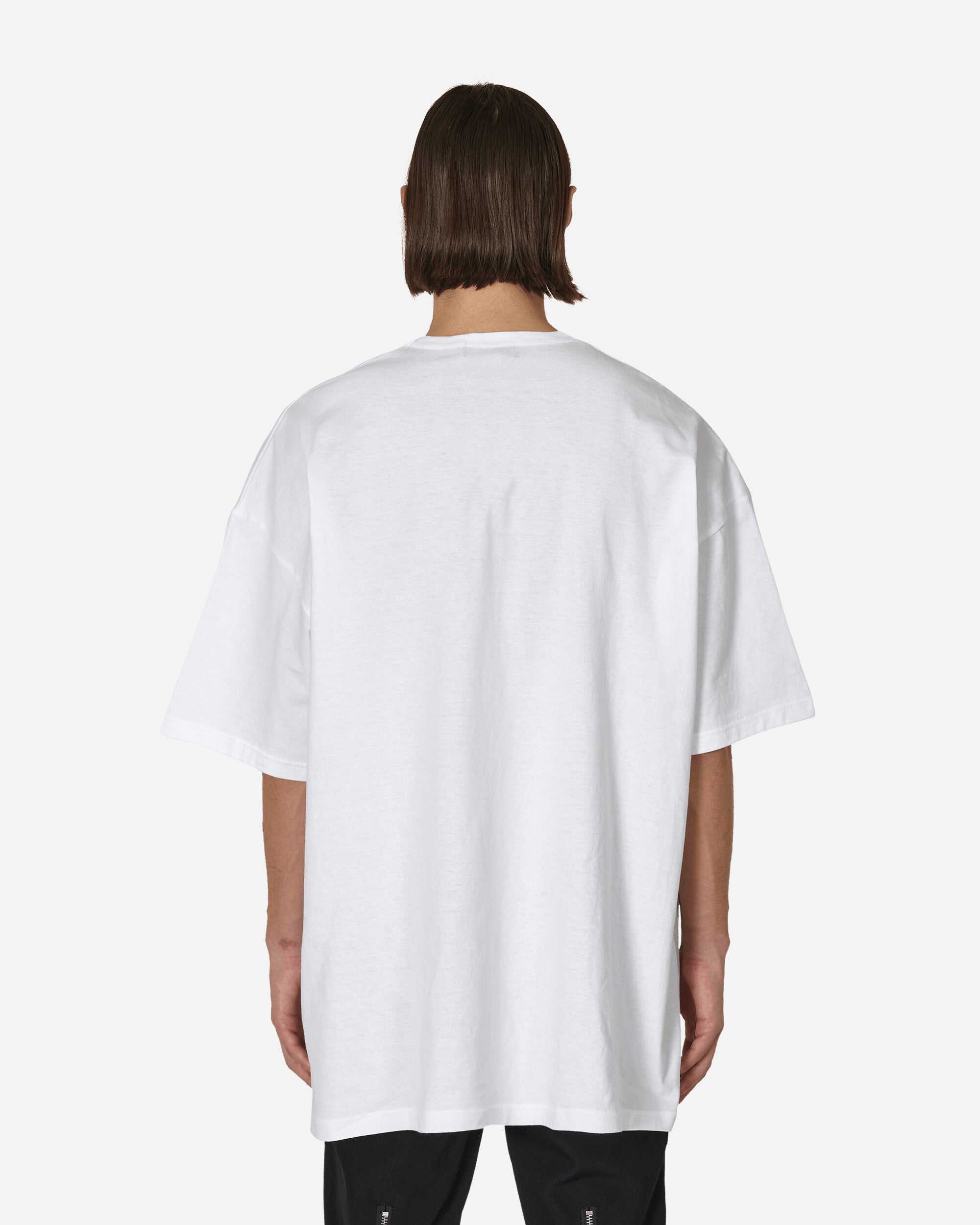 Comme Des Garçons Black T-Shirt White/Black T-Shirts Shortsleeve 1K-T106-S23 2
