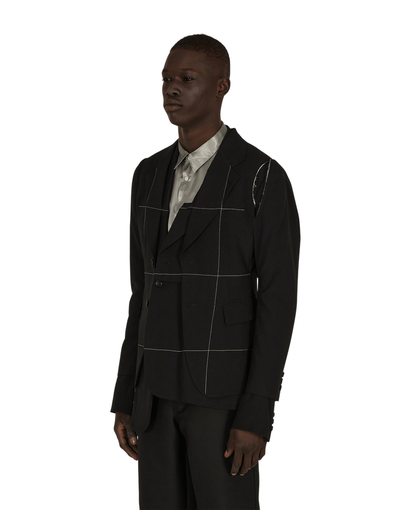 Comme Des Garcons Homme Plus Jacket Black Coats and Jackets Jackets PG-J049-S21 1