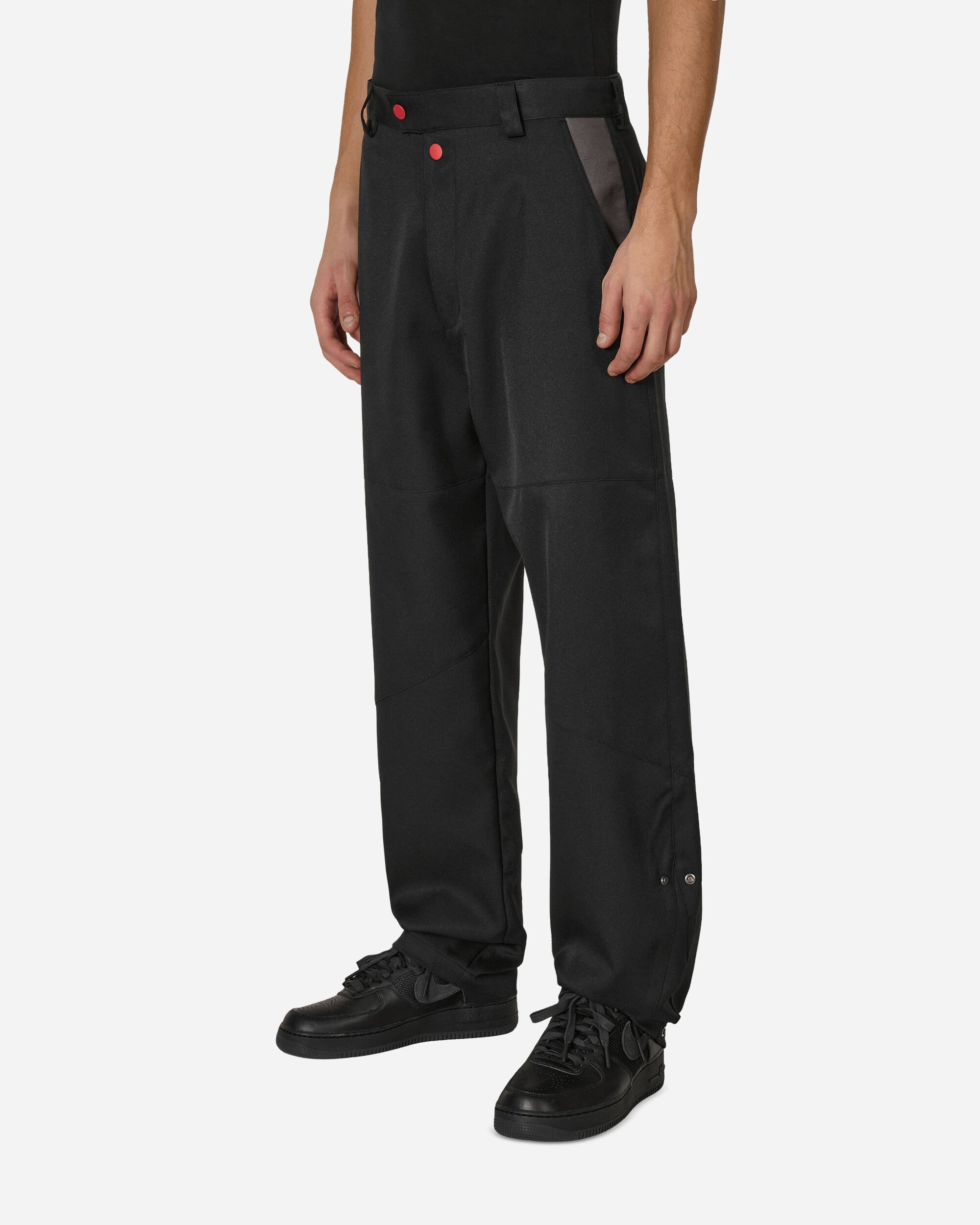 Curated Parade Ideal Trousers (Slam Jam Exclusive) Black/Red Pants Trousers 23001TR BLACK