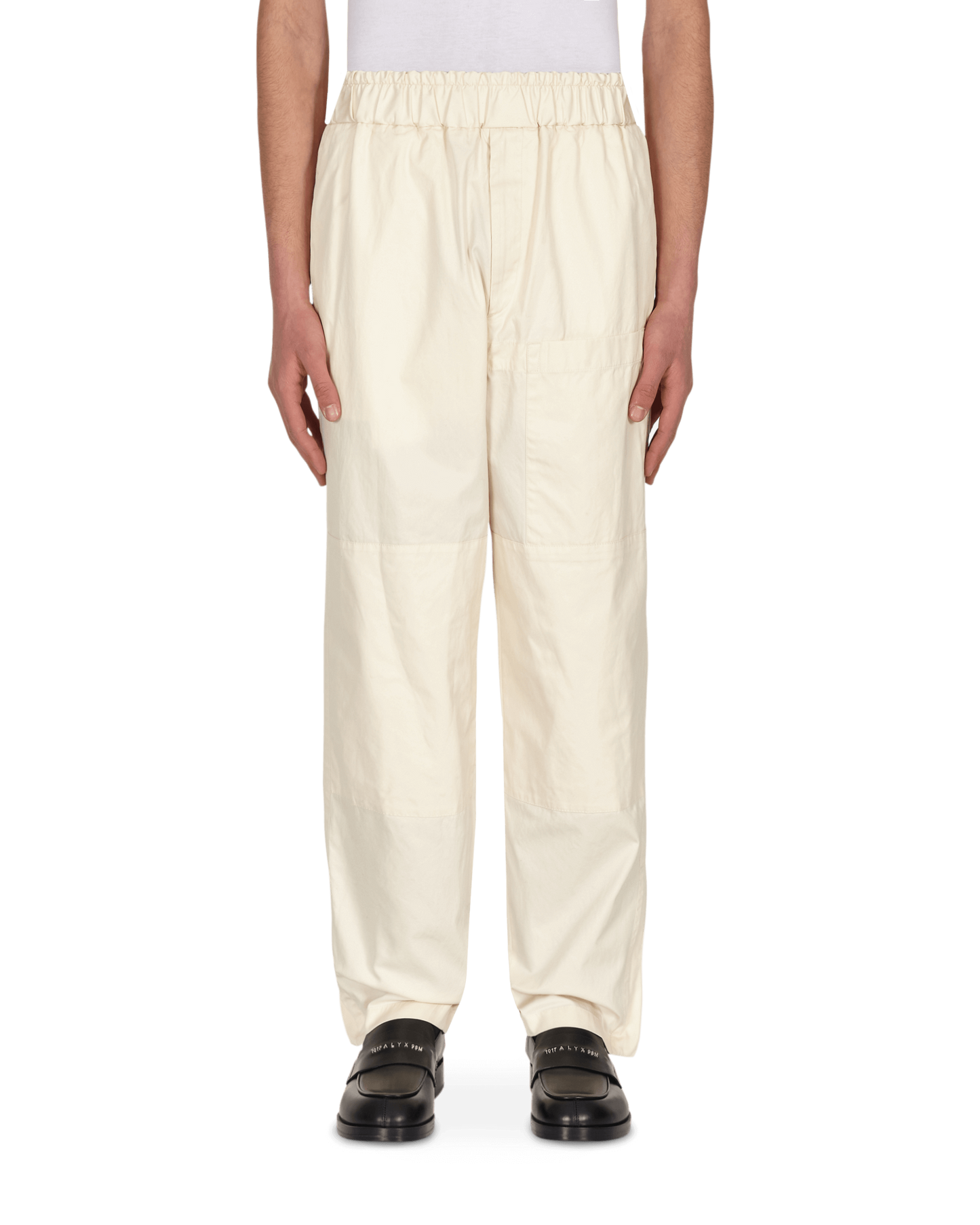 Jil Sander C 02 W Patches Cream White Pants Trousers JSMS312018-MS243800 280