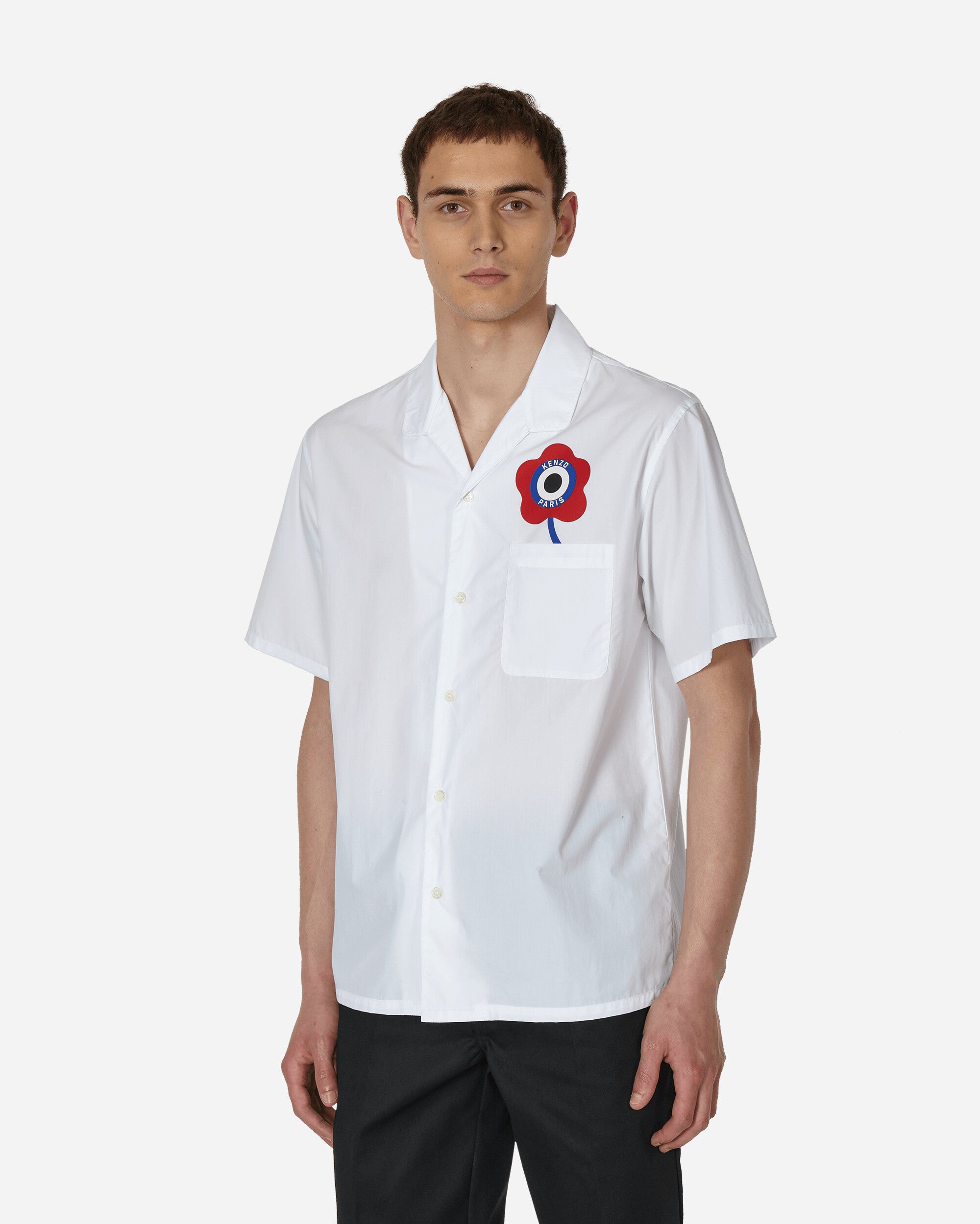 Hawaiian Target Shirt Off White