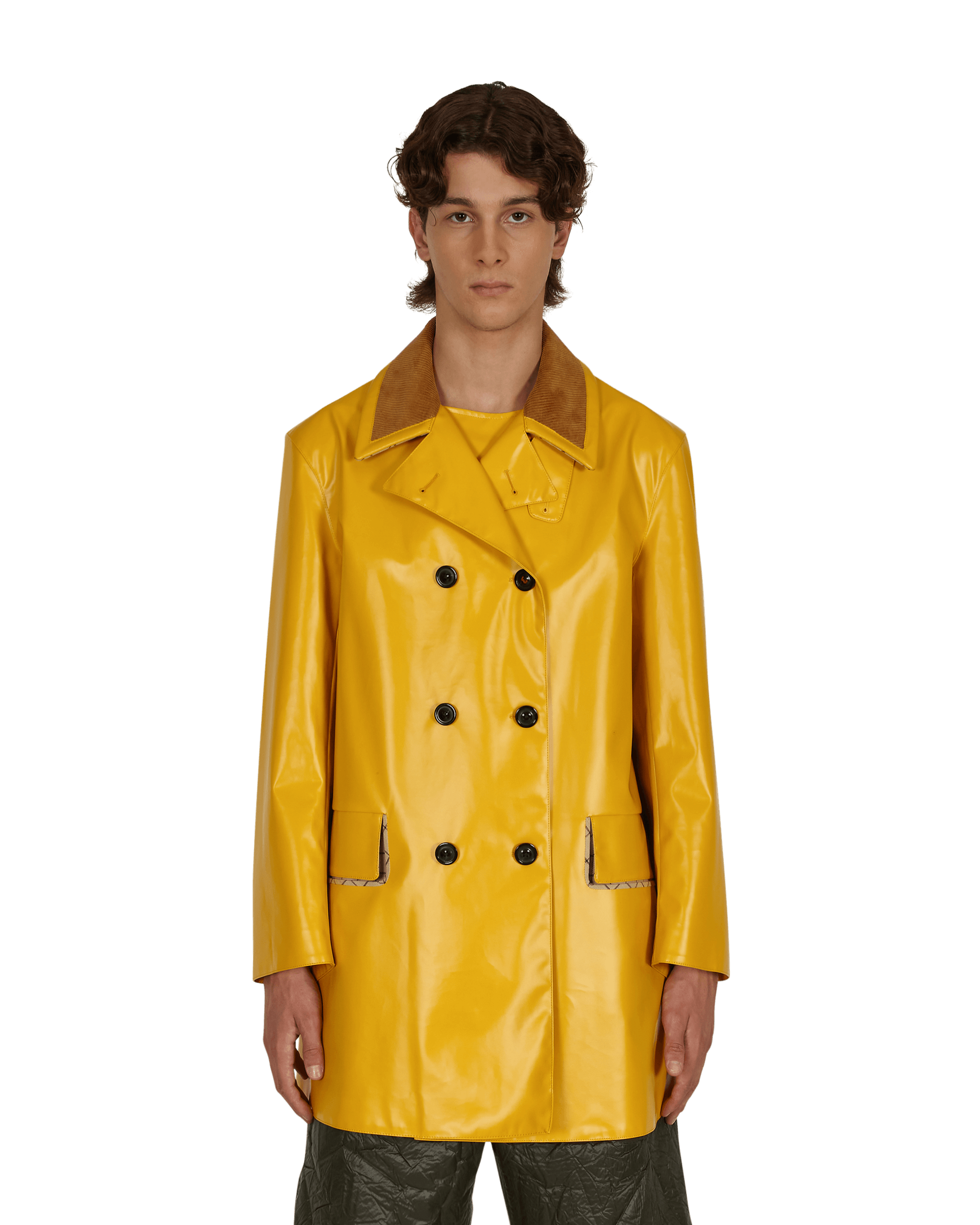 Maison Margiela Sportsjacket Yellow Coats and Jackets Jackets S50AM0516S53549 174