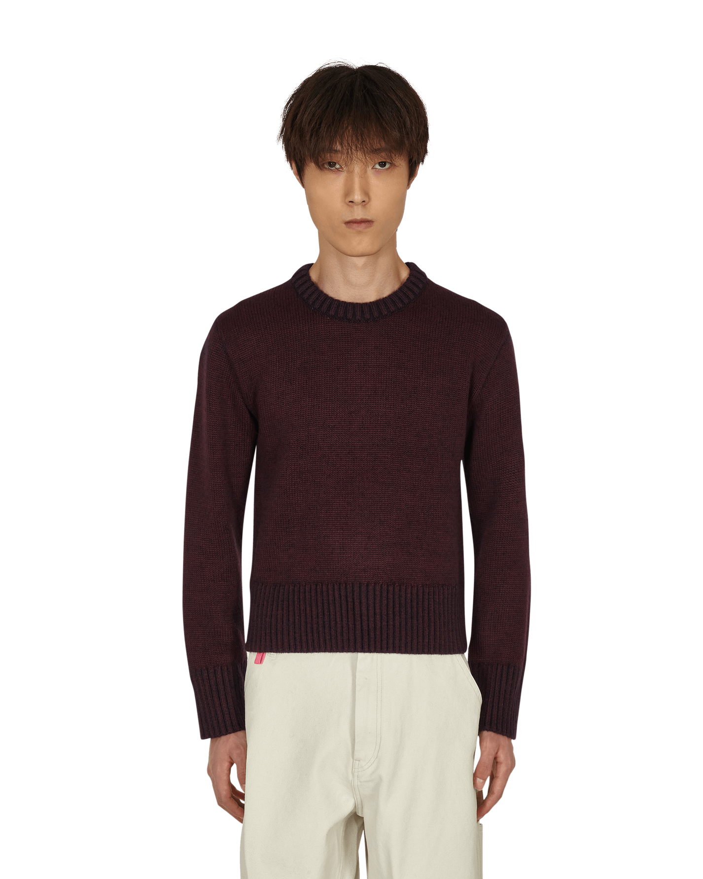 Maison Margiela Sweater Bordeaux Knitwears Sweaters S50GP0264S17850 248F