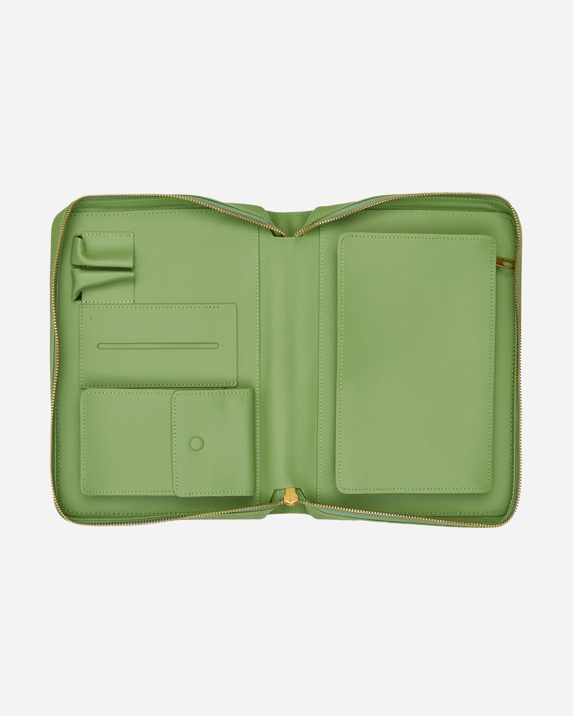 Leather Ceremony Case Green