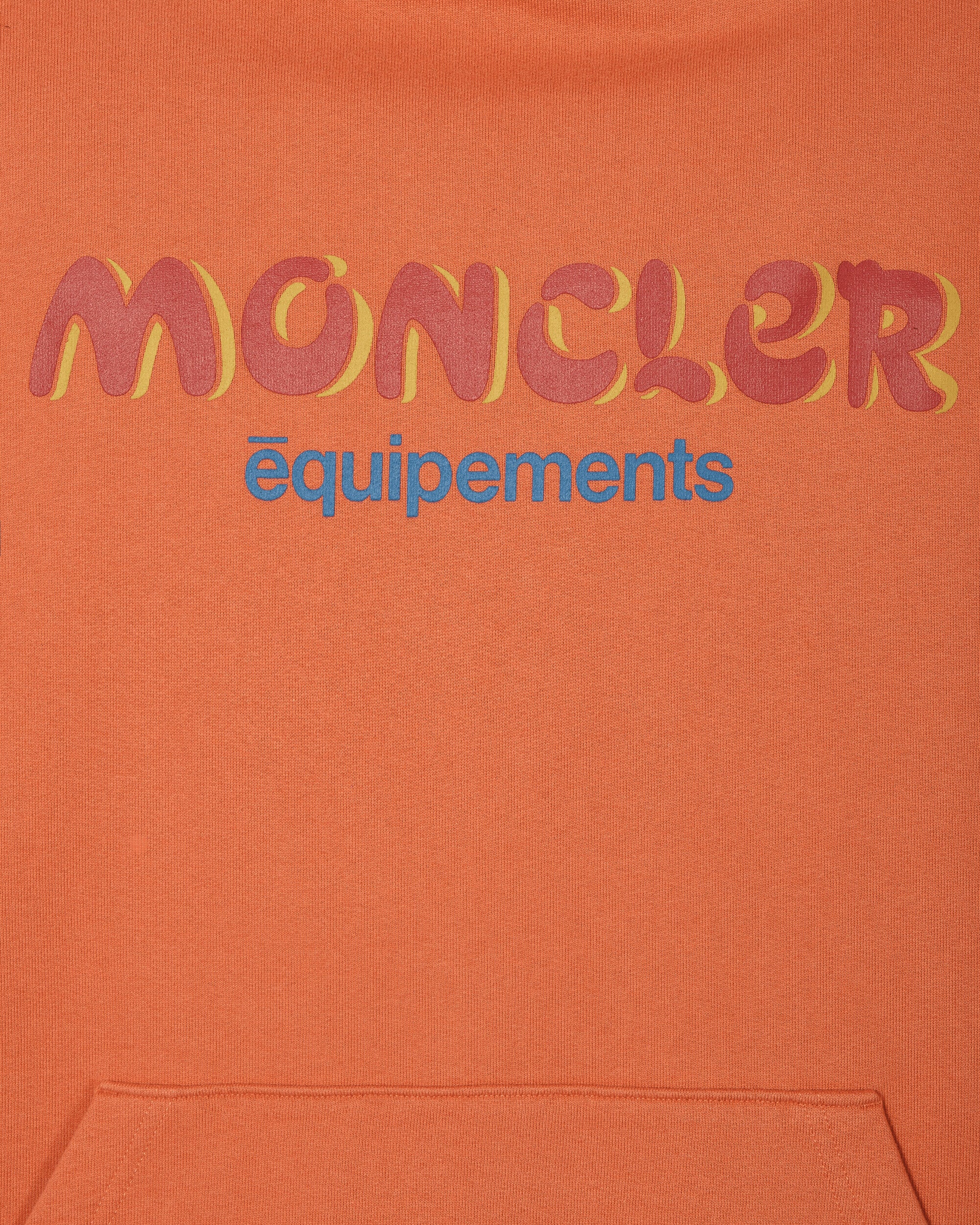 Moncler Genius Hoodie Sweater X Salehe Bembury Orange Sweatshirts Hoodies 8G00002M3237 270