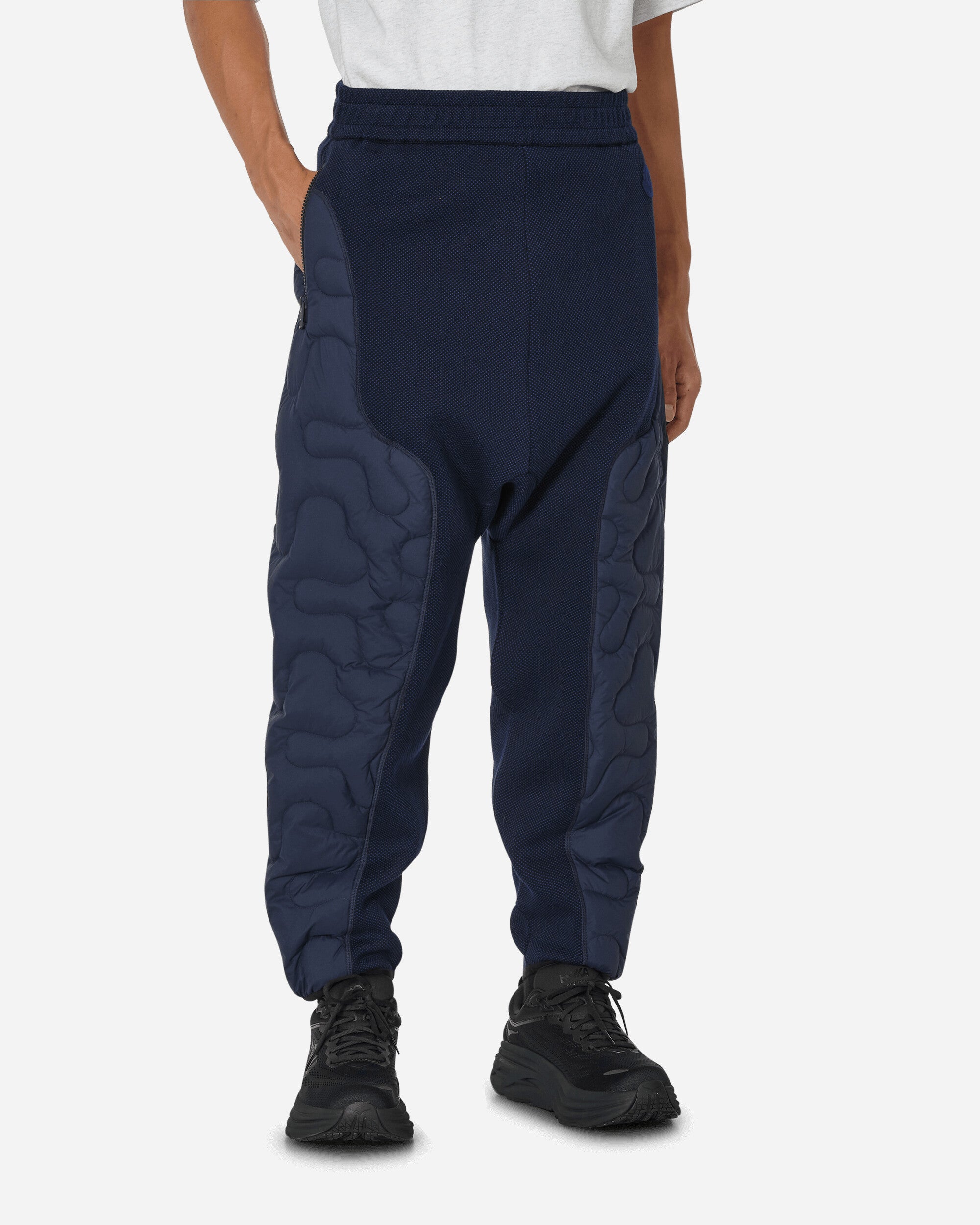 Moncler Genius Jersey Bottom X Salehe Bembury Navy Pants Sweatpants 8H00001M3277 778