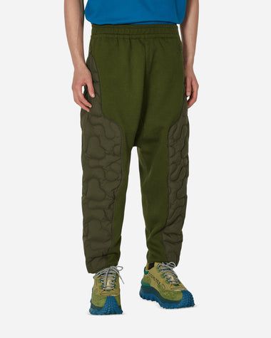 Moncler Genius Jersey Bottom X Salehe Bembury Green Pants Sweatpants 8H00001M3277 83C