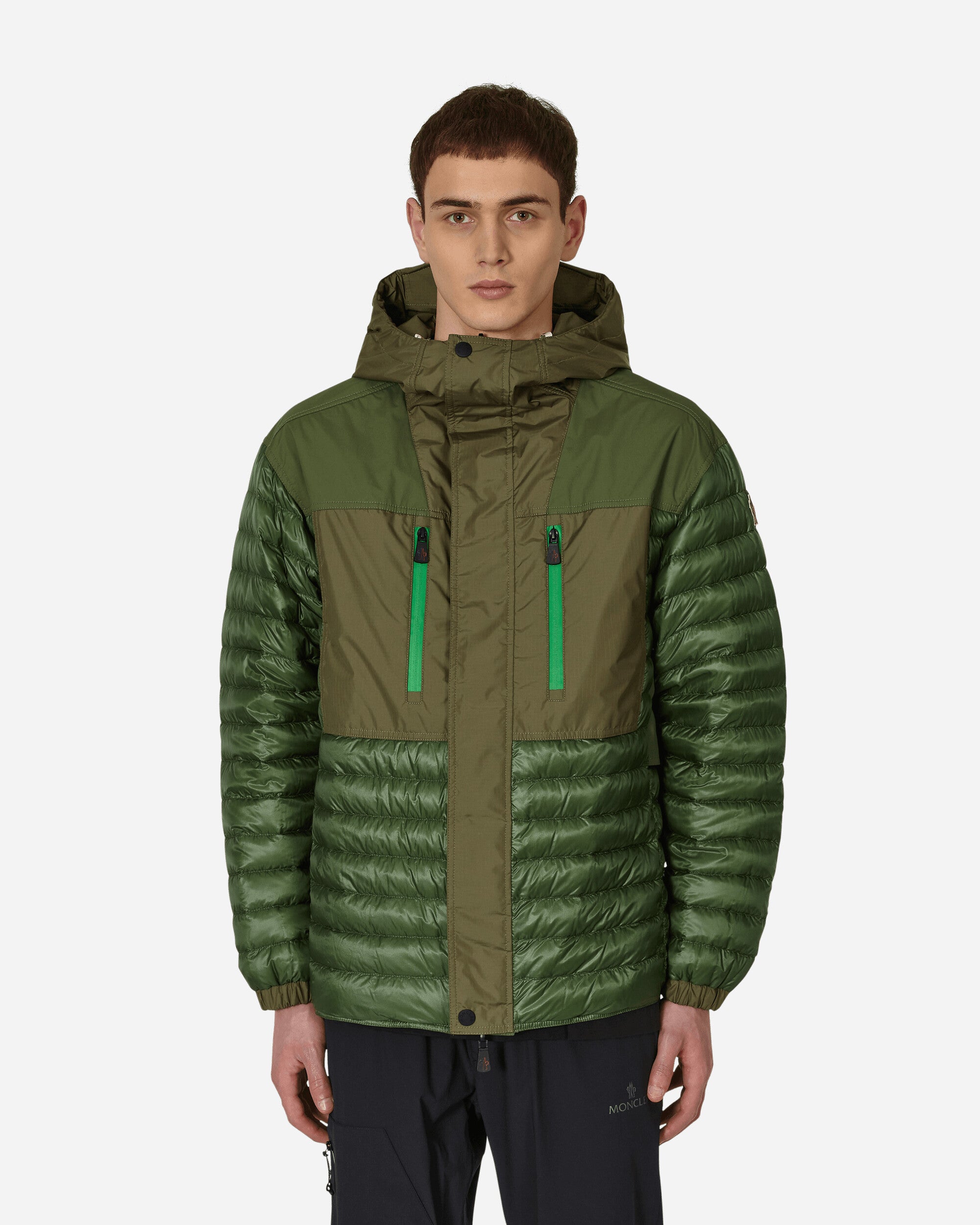 Moncler Grenoble Leuk Jacket Green Coats and Jackets Down Jackets 1A0000454A7Q 891