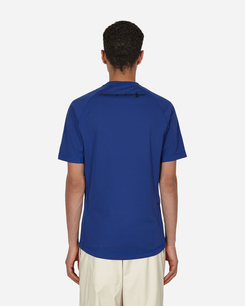 Moncler Grenoble Ss T-Shirt Blue T-Shirts Shortsleeve H20978C00001 749