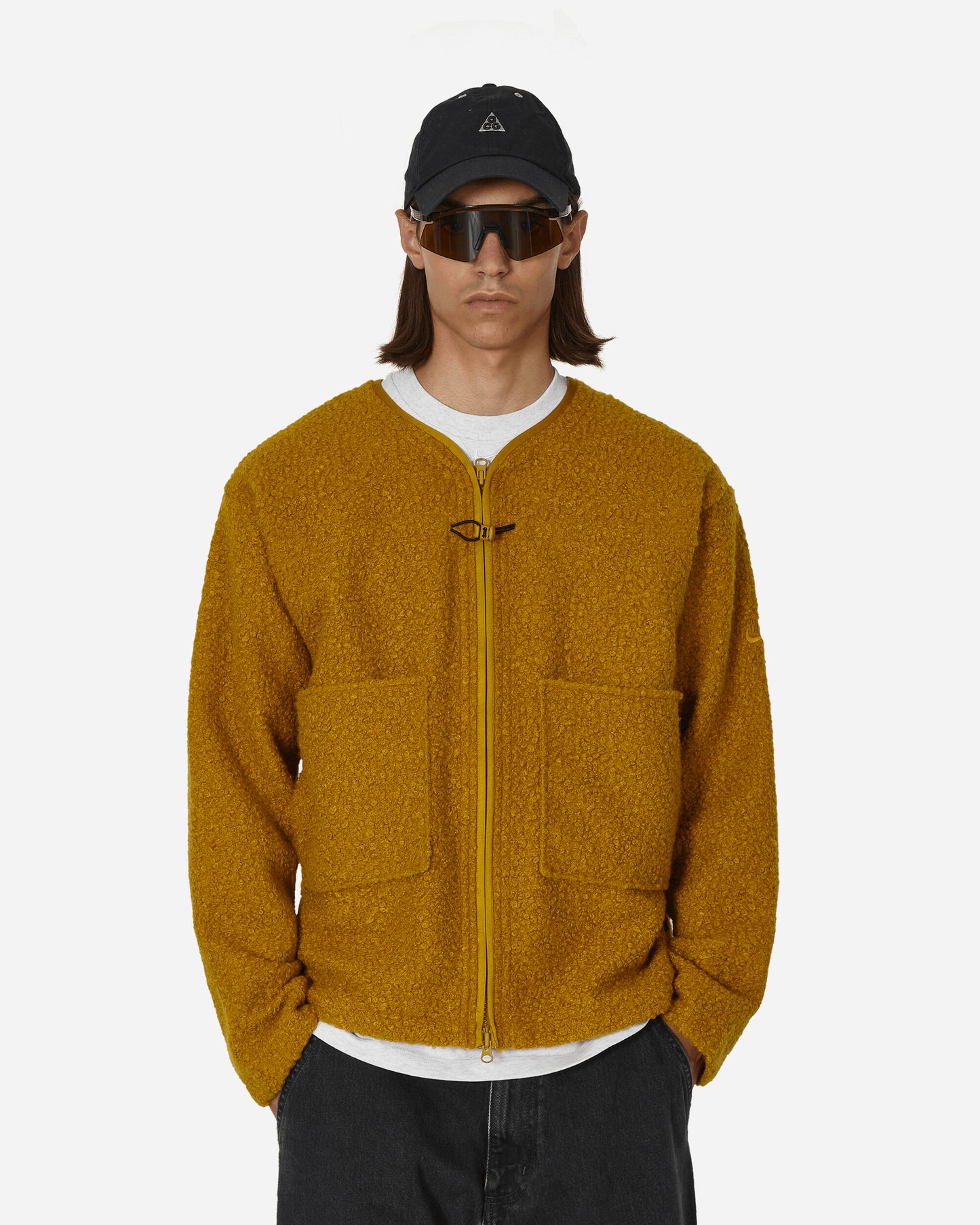 Nike Tp Sherpa Jacket Bronzine/Black Coats and Jackets Jackets FB7410-716