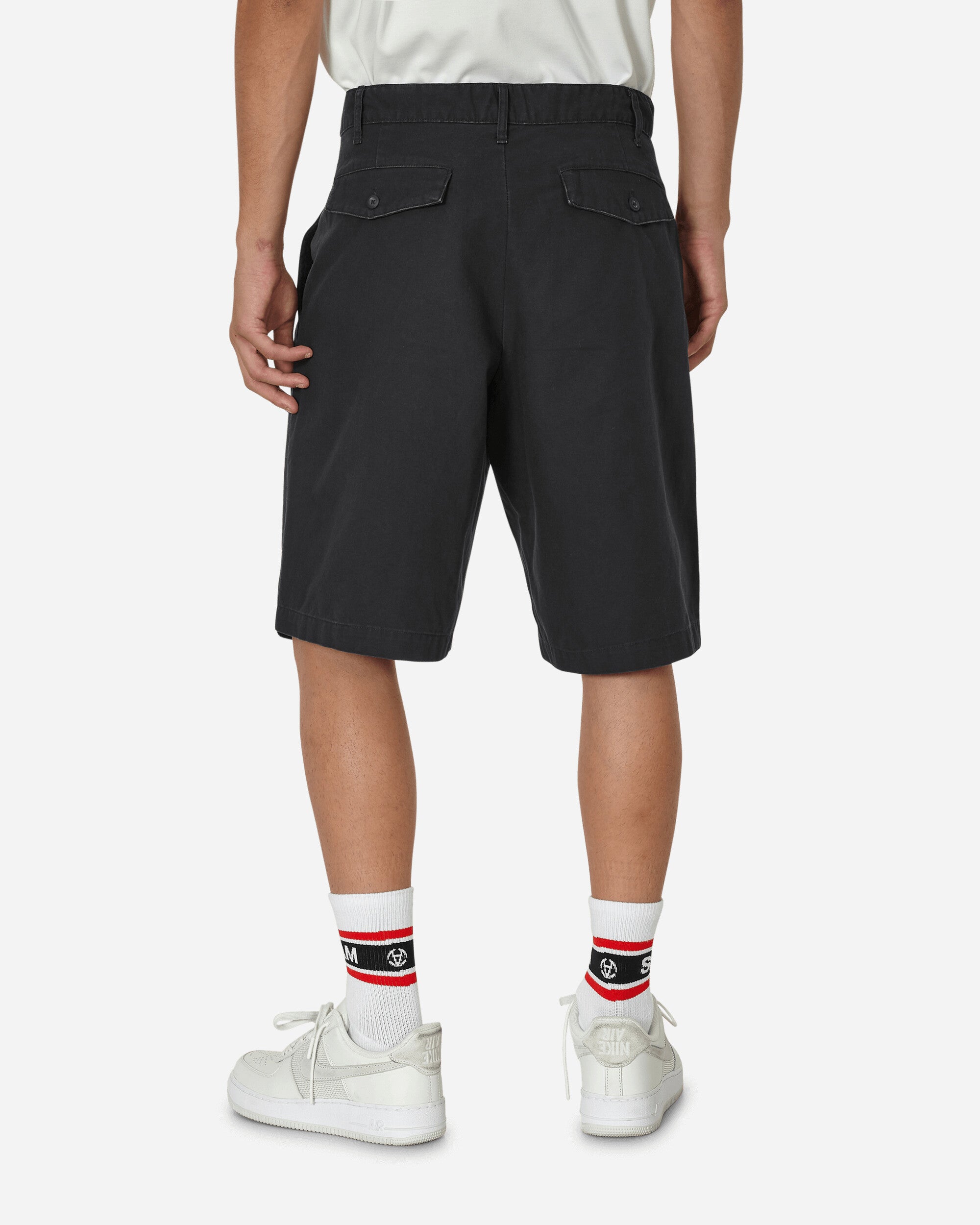 Nike Pleated Chino Short Black/White Shorts Short DX0643-010