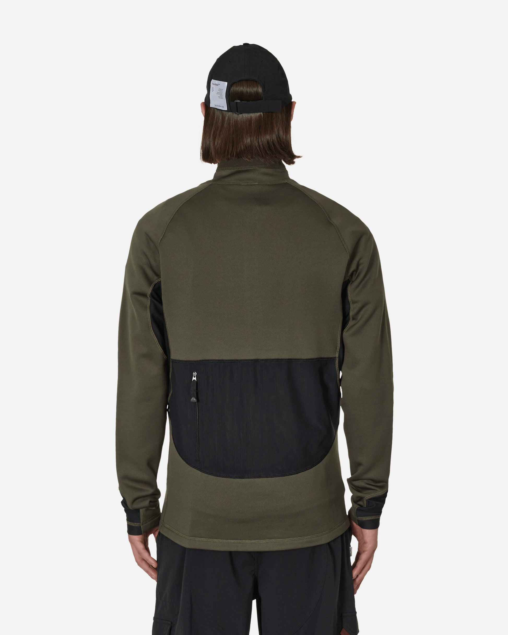 Nike Acg  Oregon Srs Polartec Top Cargo Khaki/Black T-Shirts Shortsleeve DV9220-325