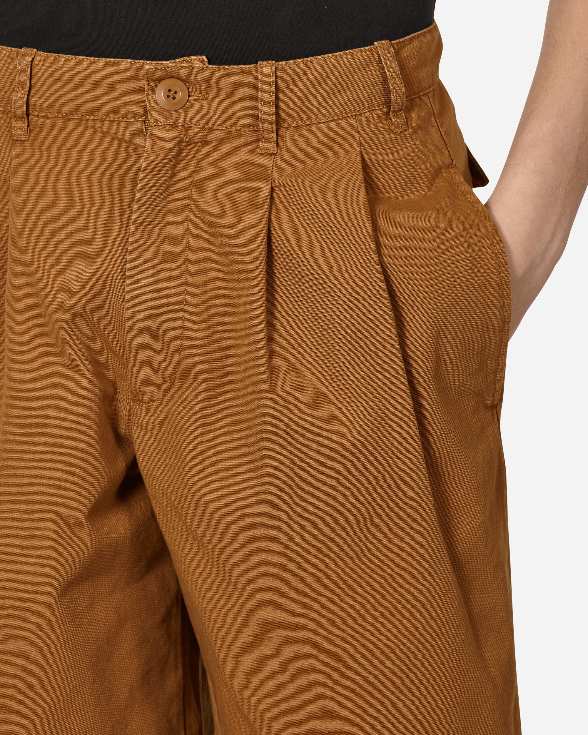 Nike Pleated Chino Short Ale Brown/White Pants Trousers DX0643-270
