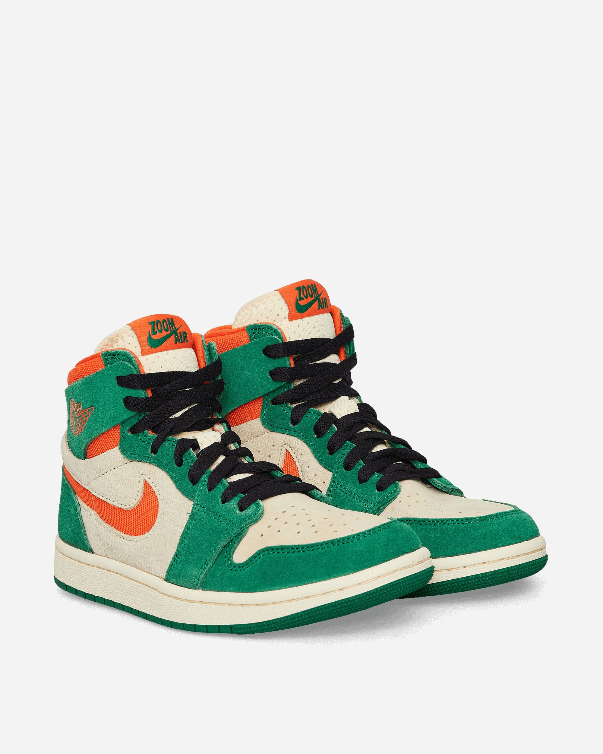 Nike Jordan Wmns Air Jordan 1 Zm Air Cmft 2 Pine Green/Orange Blaze Sneakers High DV1305-308