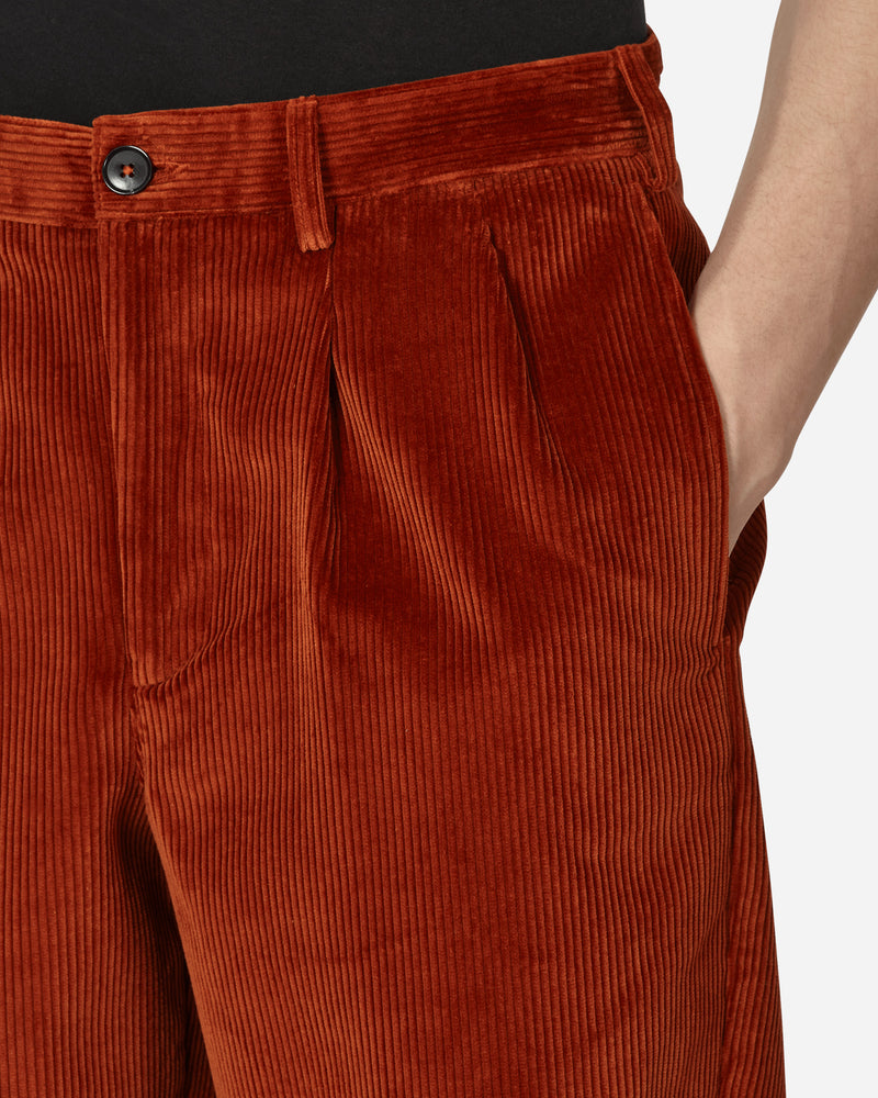 Noah Double-Pleat Corduroy Pants Cinnamon Pants Trousers P043FW22 CNM