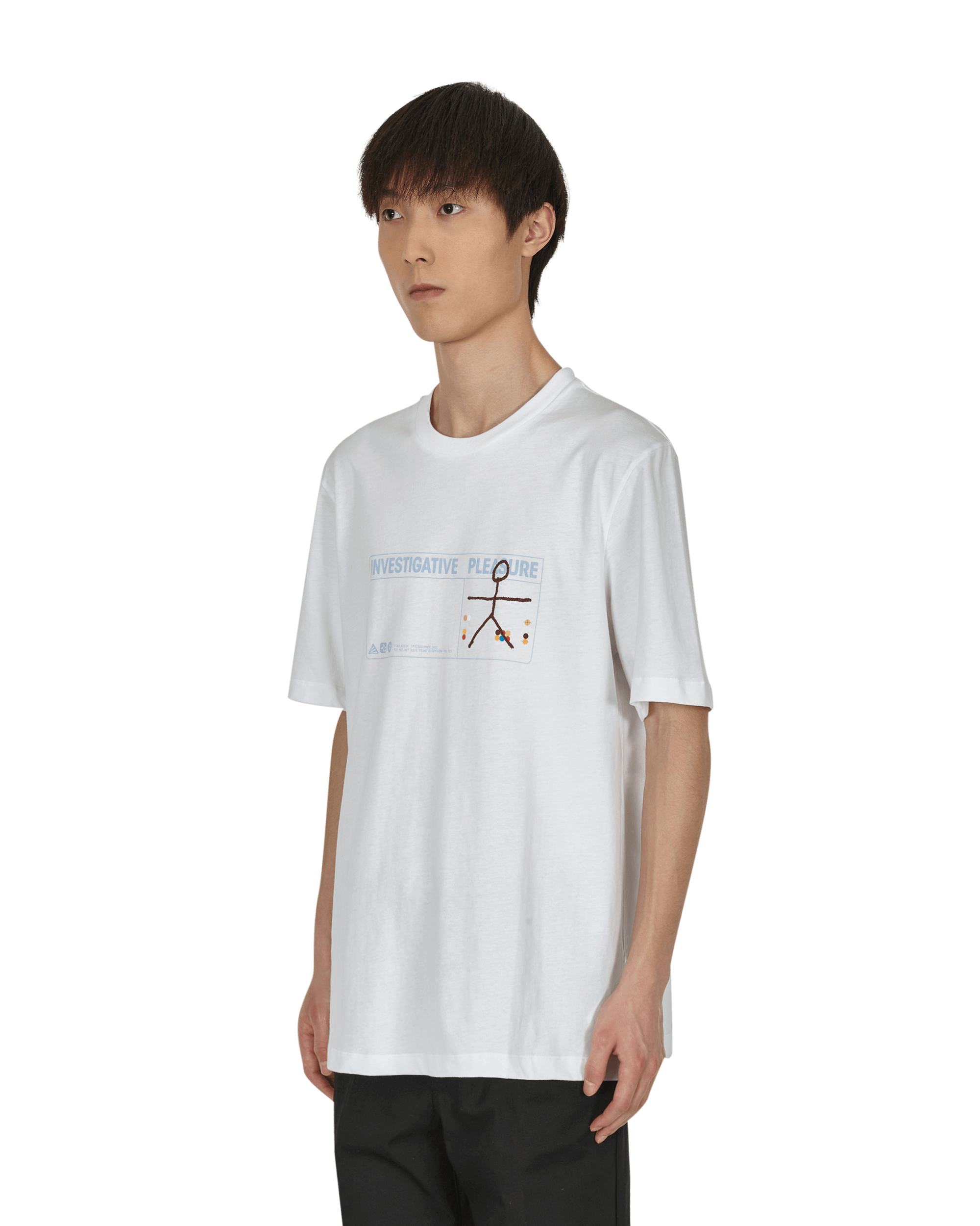 OAMC Trace T-Shirt White T-Shirts Shortsleeve OAMU708667 100