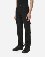 Off-White Wave Tag Nylon Cargo Pant Black Pants Trousers OMCF036S23FAB001 1000