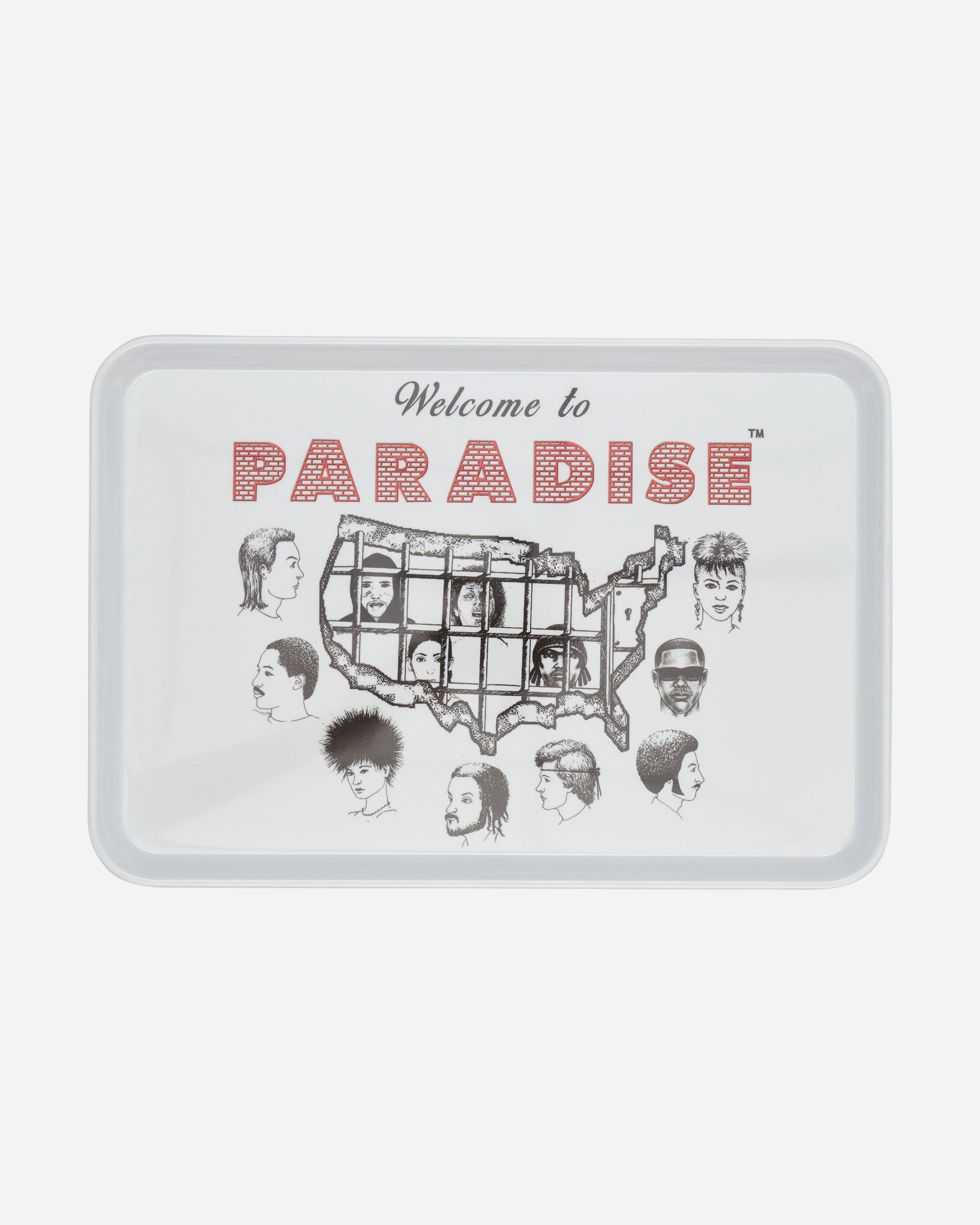 Paradis3 Welcome To Paradis3 Weed Tray White Equipment Smoking Sets PAWEEDTRAY 001