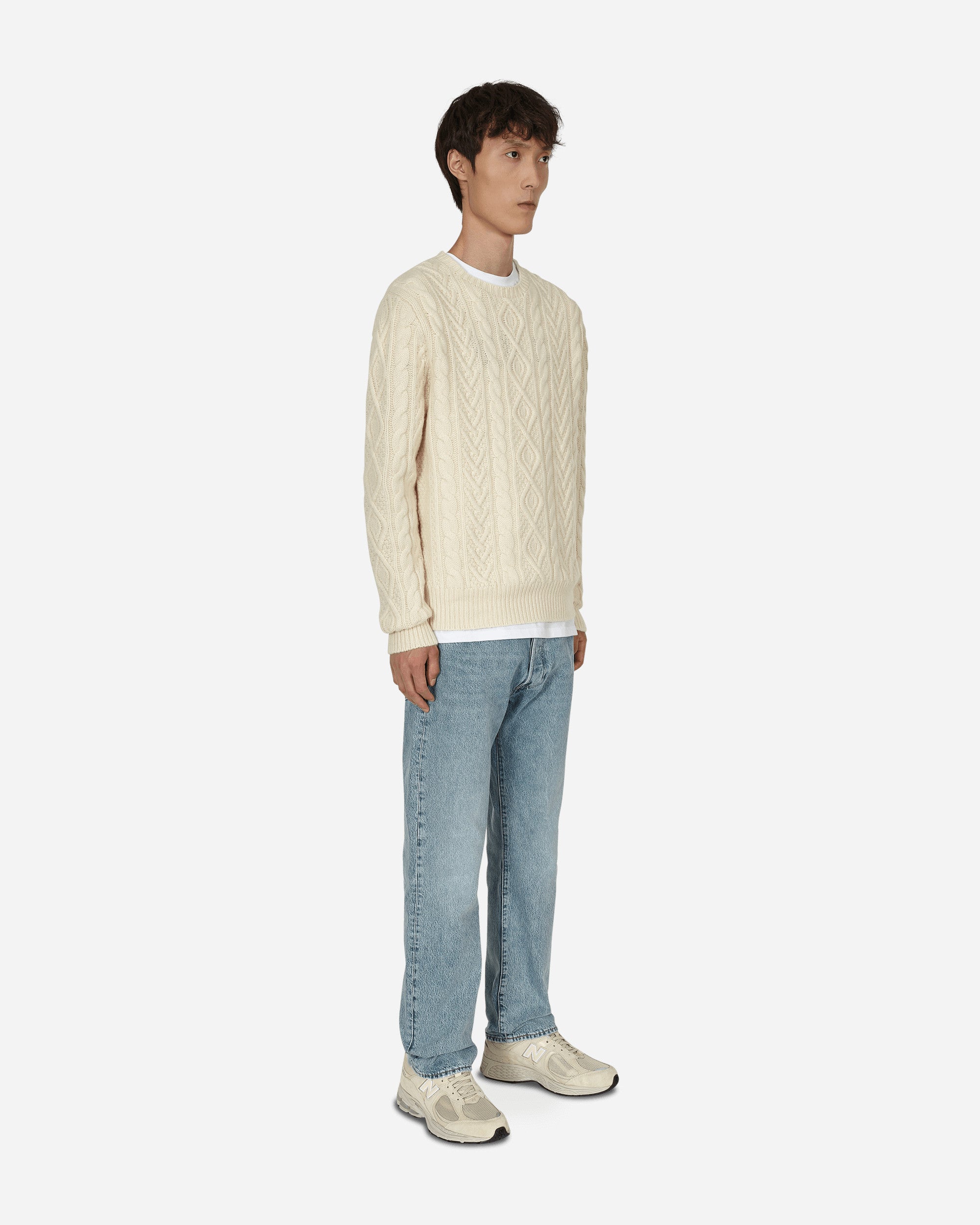 Basic Crewneck Sweater Beige