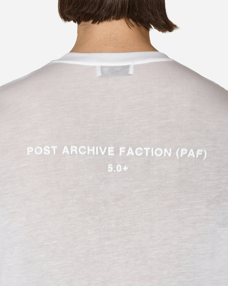 Post Archive Faction (PAF) 5.0+ Tee Right White  T-Shirts Shortsleeve 50TTRW WHITE 