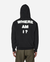 Public Possession Where Am I Hoodie Black Sweatshirts Hoodies PPANSICHTHOOD 001