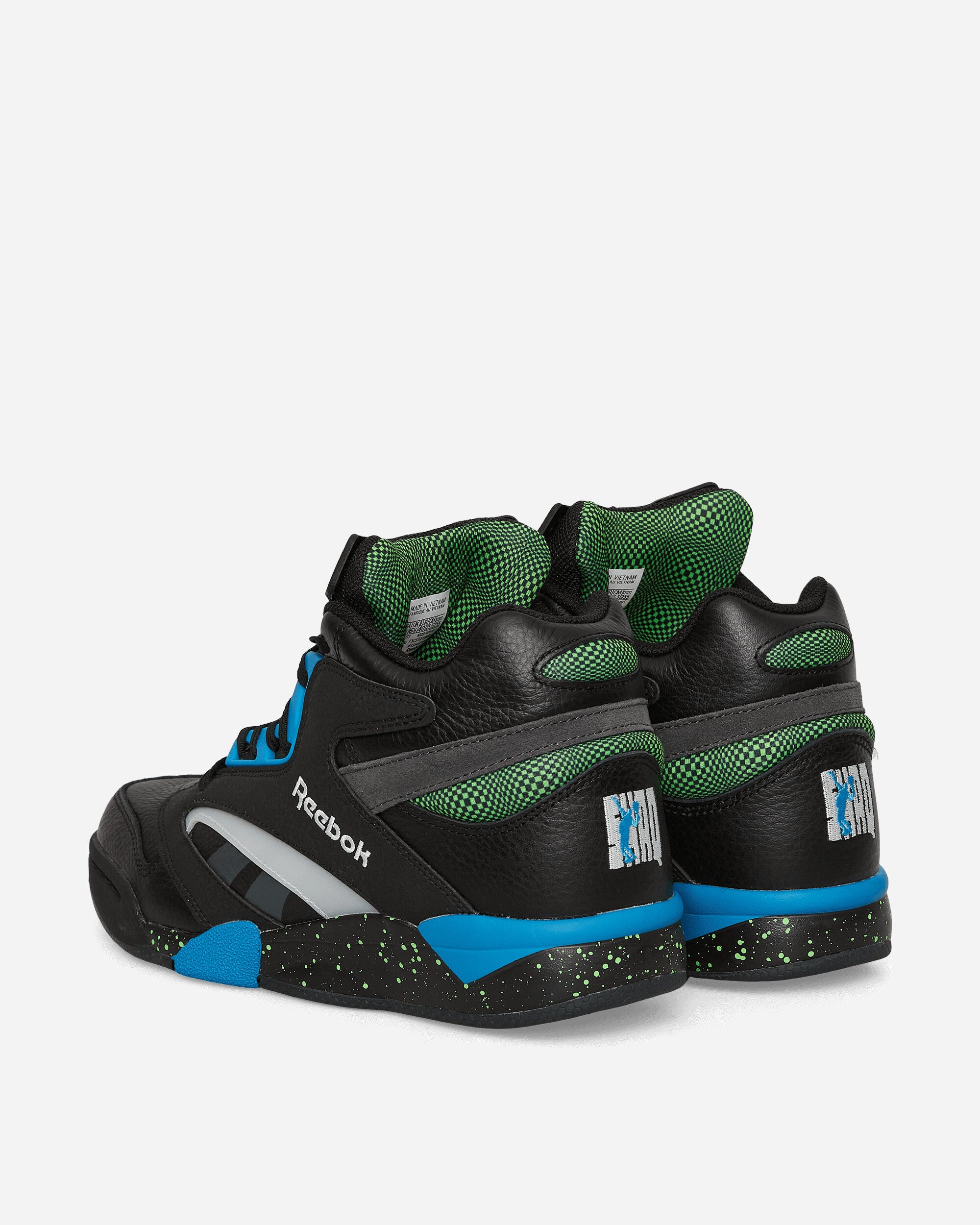 Reebok Shaq Victory Pump Core Black/Energy Blue Sneakers Mid H06491