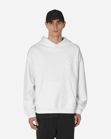 Slam Jam Graphic Hoodie White Sweatshirts Hoodies SBMW004JY04 WTH0001